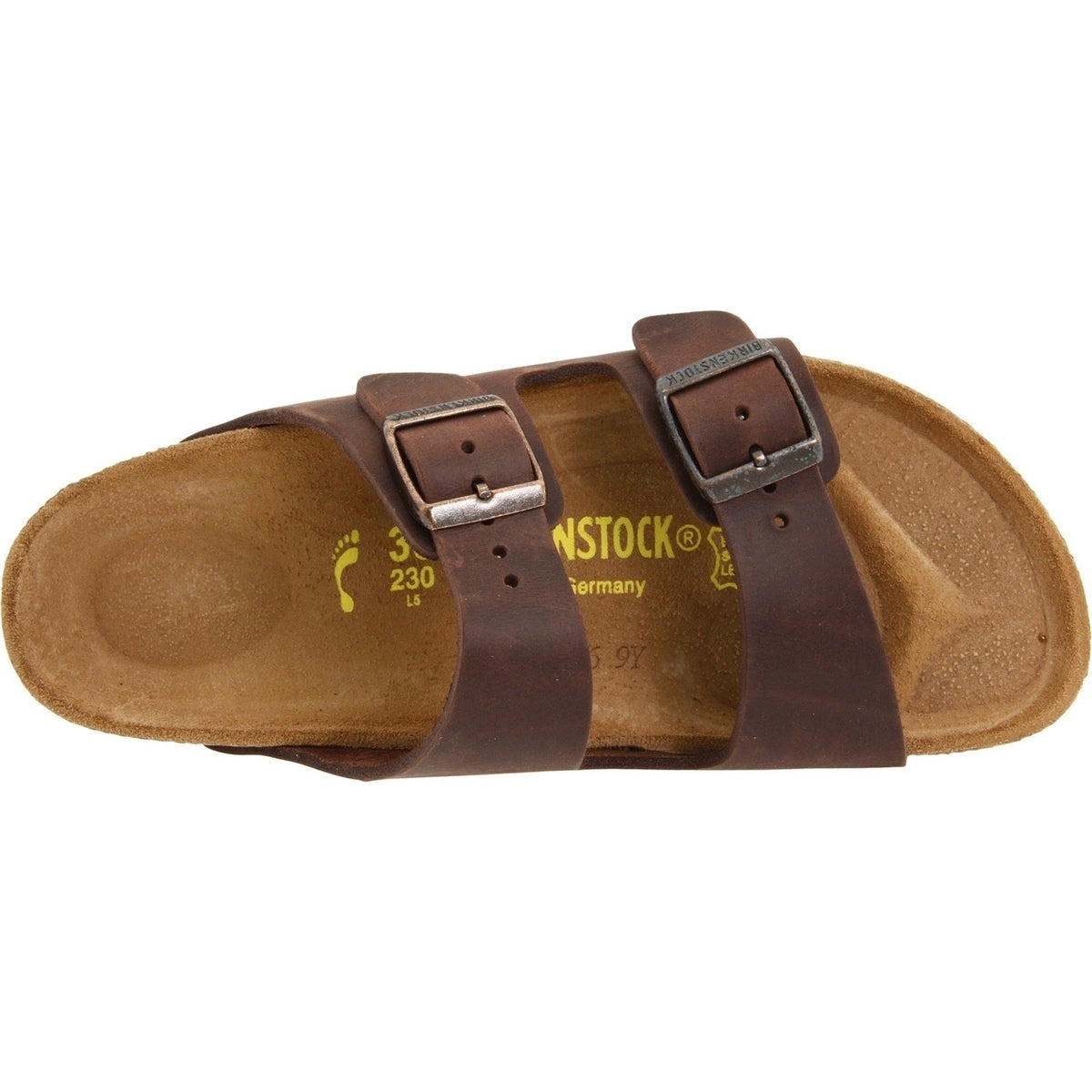 Birkenstock Men Arizona Oiled Leather Sandals