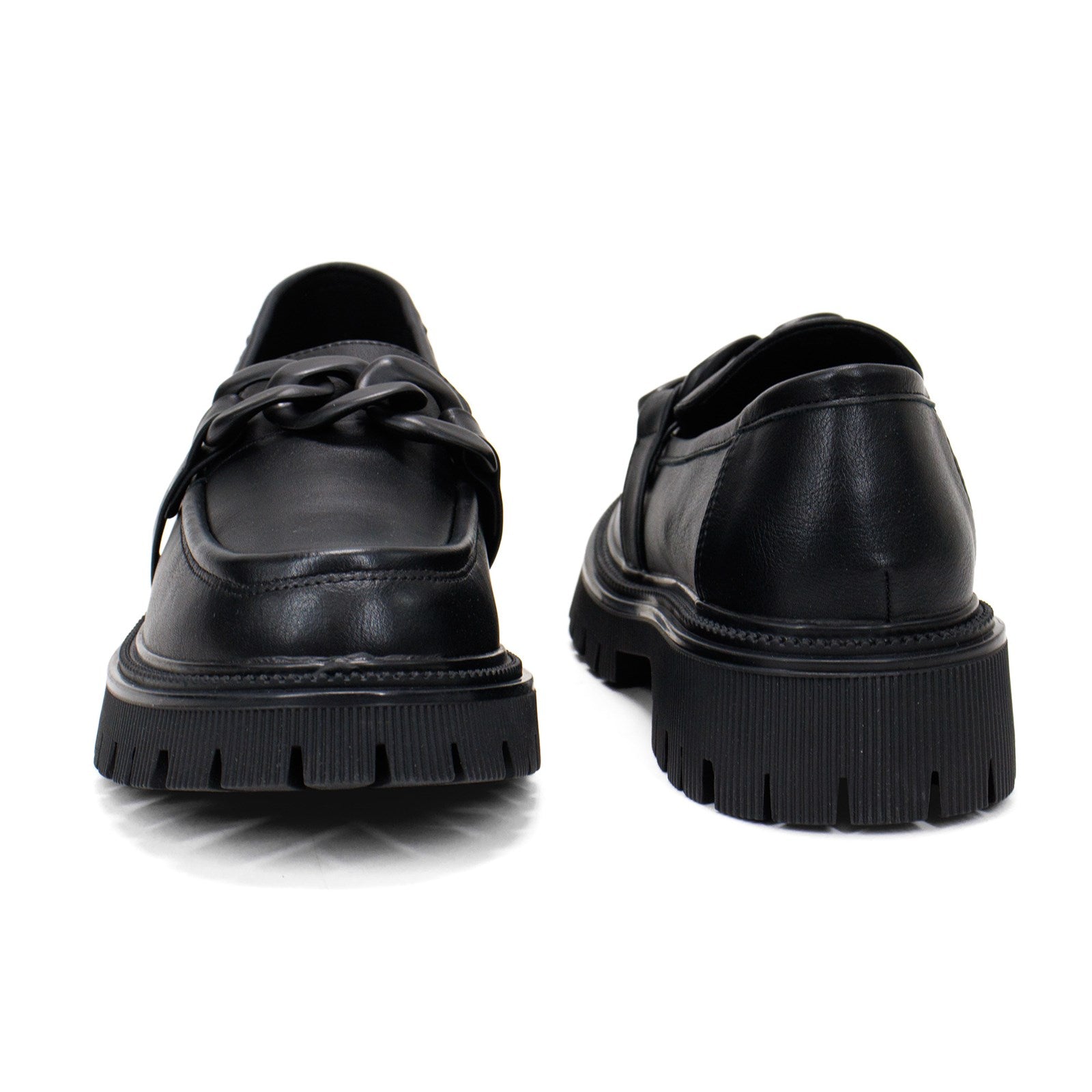 Patrizia Women Noir Lug Sole Loafer