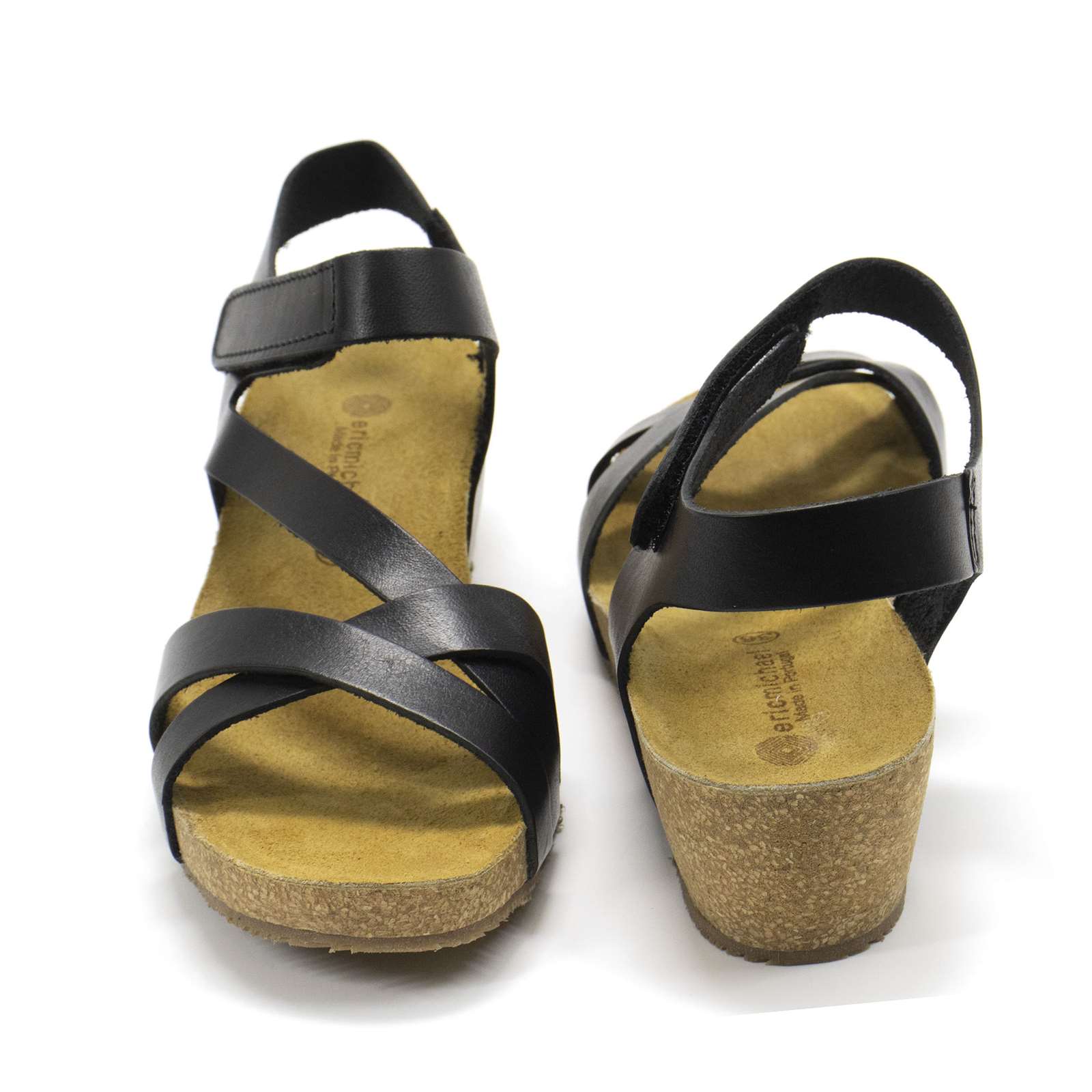 Eric Michael Women Havana Ankle Strap Platform Sandal