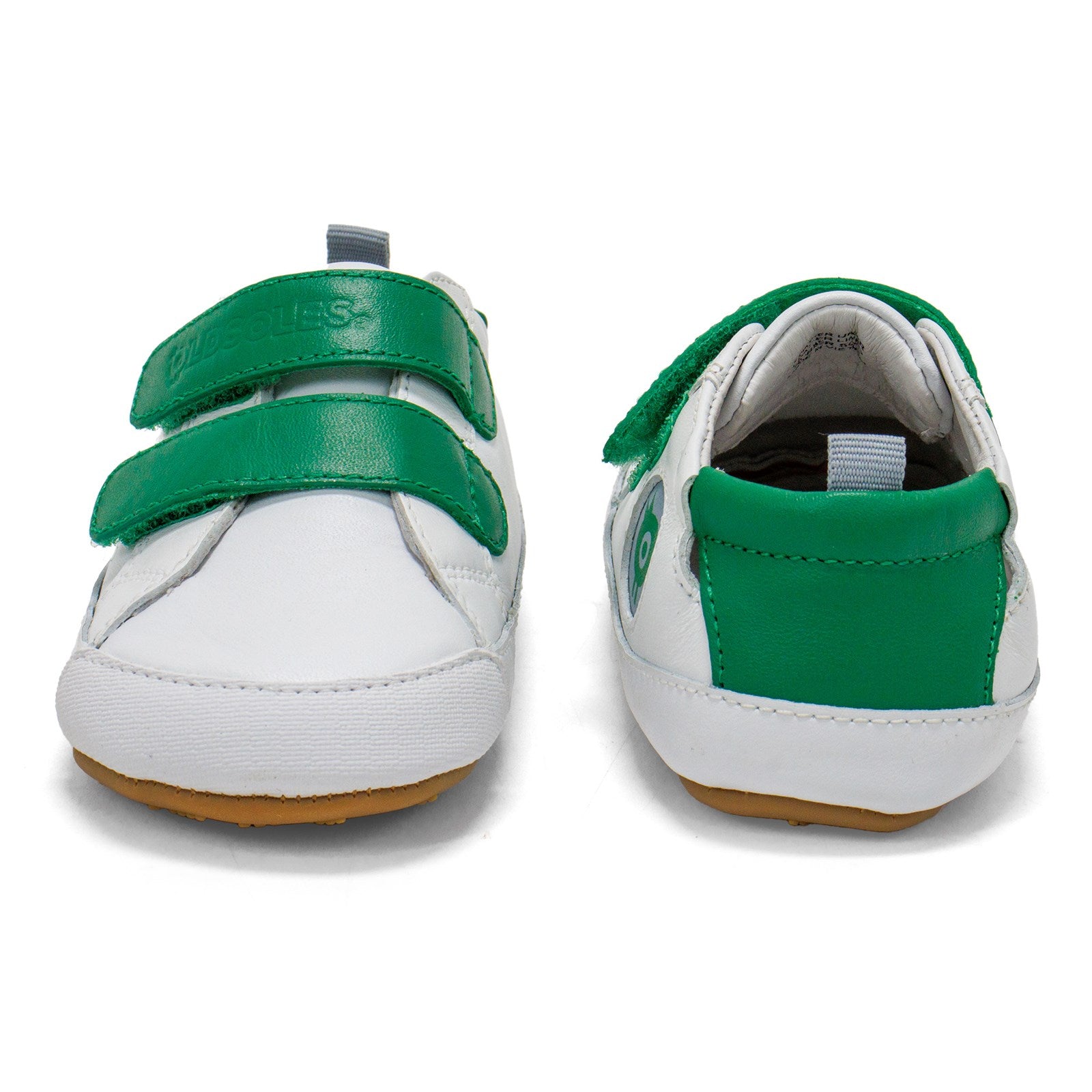 Old Soles Toddler Badge Bub Casual Shoes With Double Hook And Loop Closure