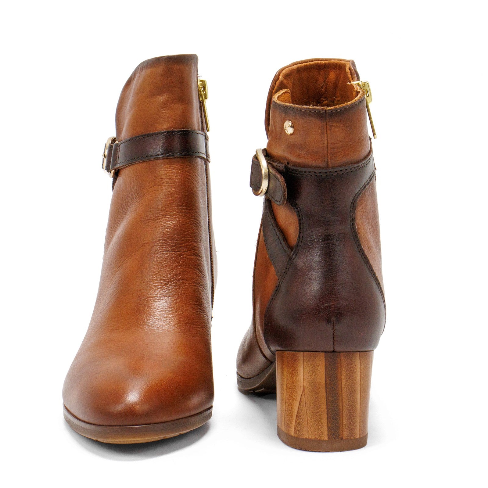 Pikolinos Women Calafat Ankle Boots With Buckle