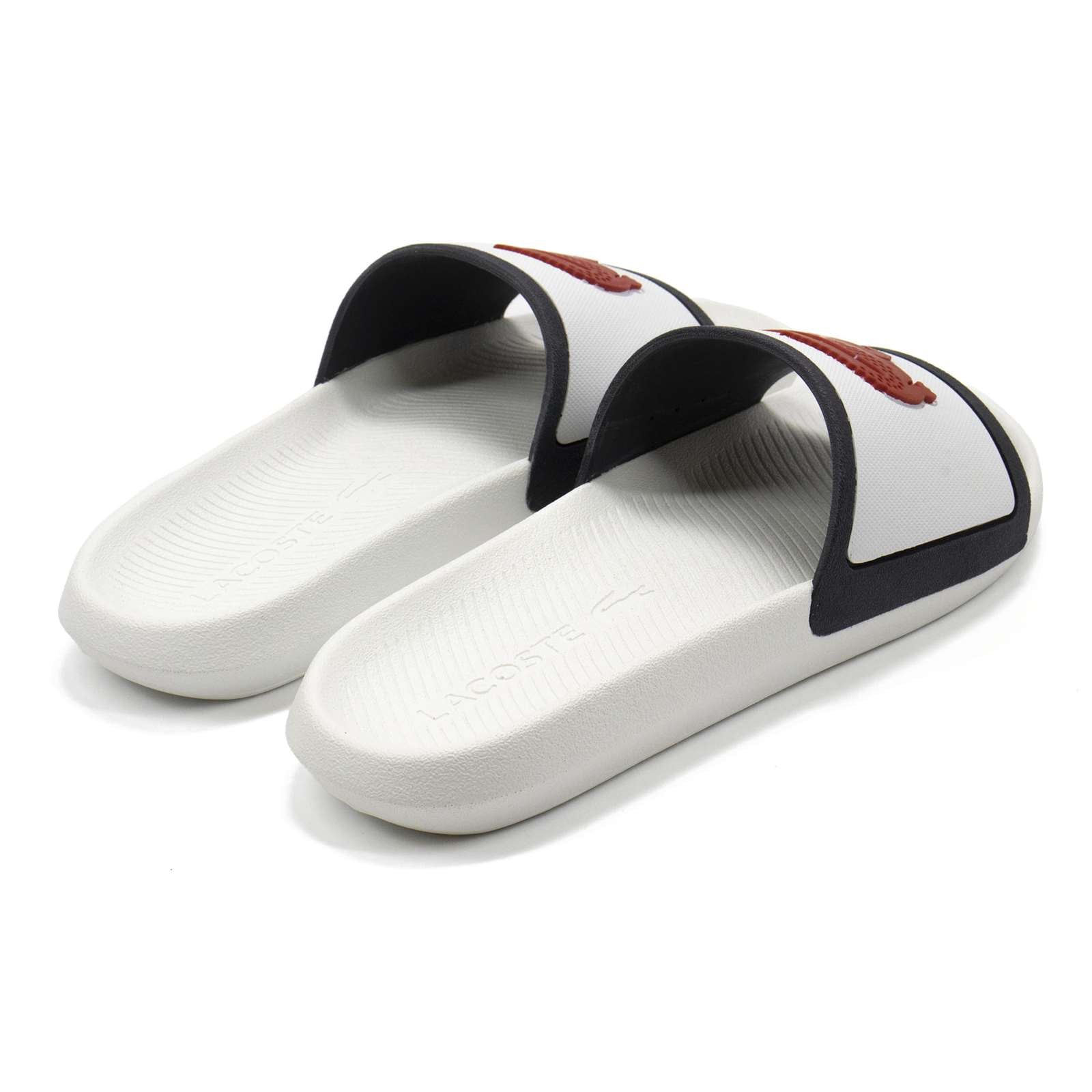 Lacoste Women Croco Slide Sandals