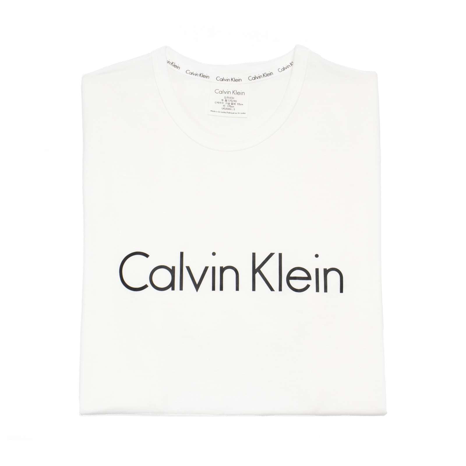 Calvin Klein Men Comfort Cotton Logo Crew Neck Tshirt