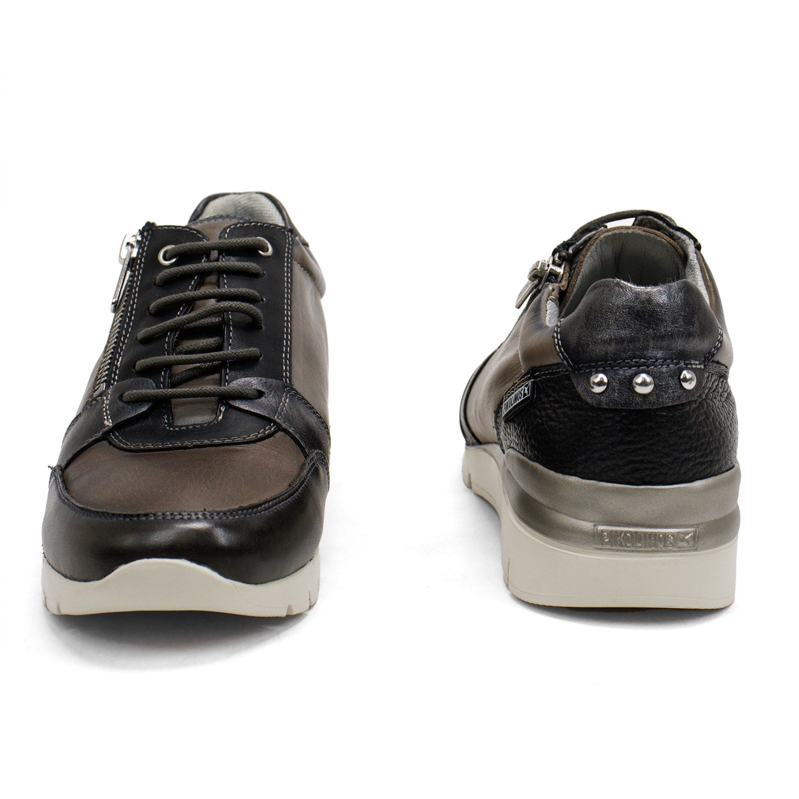 Pikolinos Women Cantabria W4r Leather Sneaker With Laces And Zipper