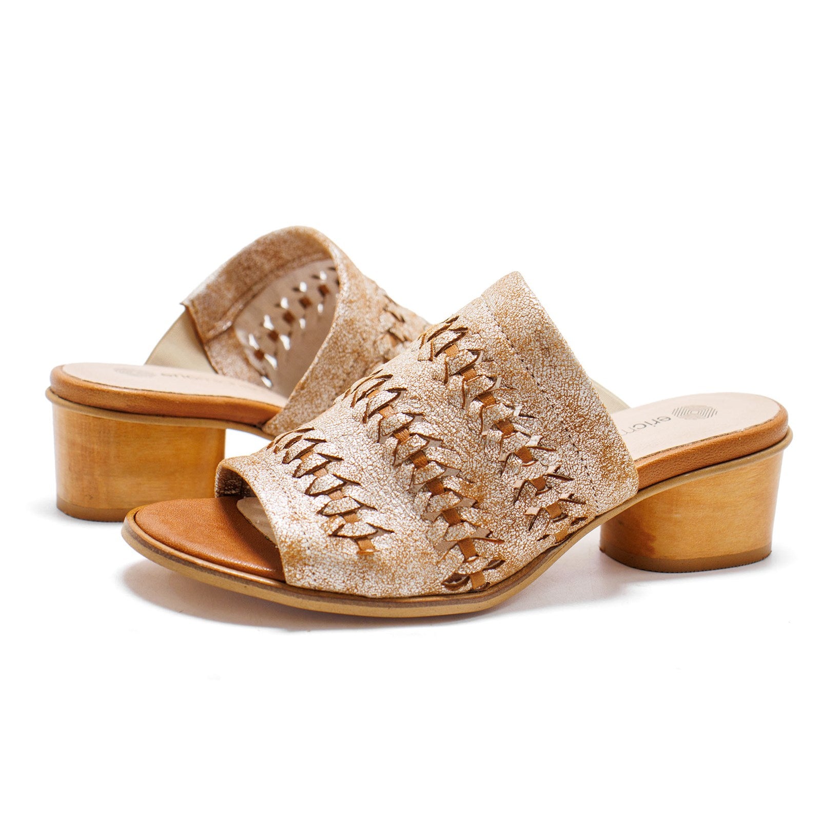 Eric Michael Women Lisbon Woven Braided Sandal