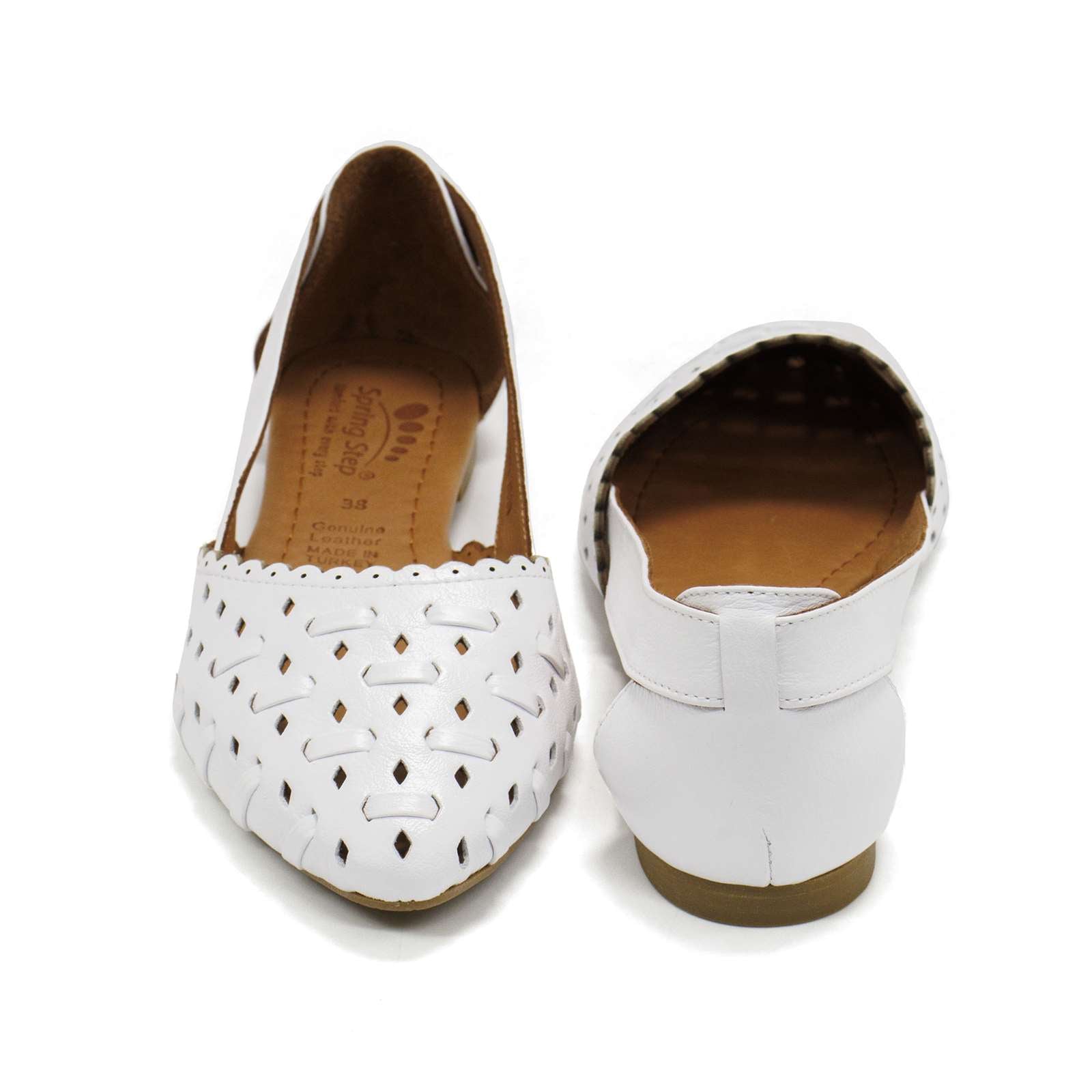 Spring Step Women Delorse Pointed Toe Slip On Flats