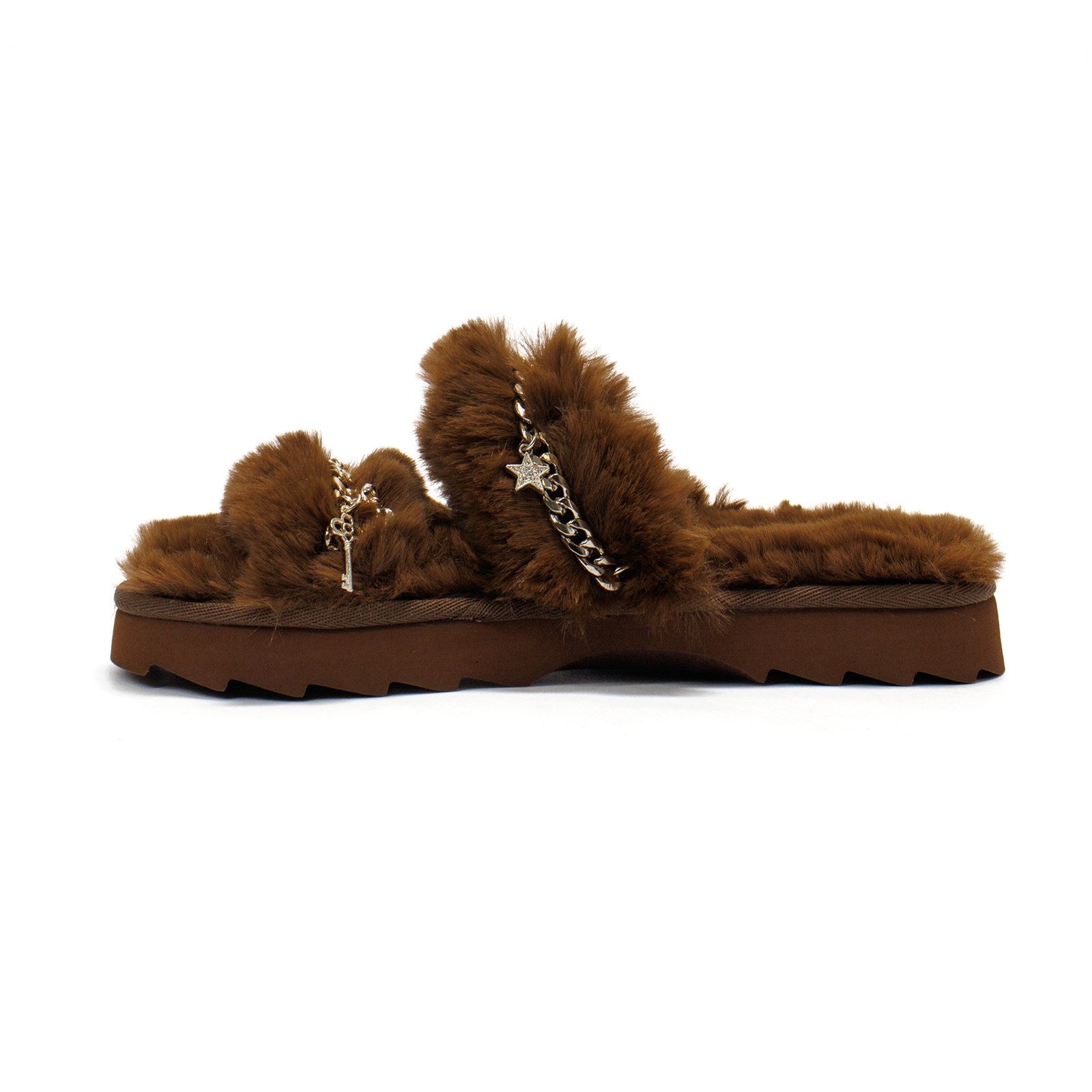 Wild Pair Women Paiyge Chain Fashion Slippers