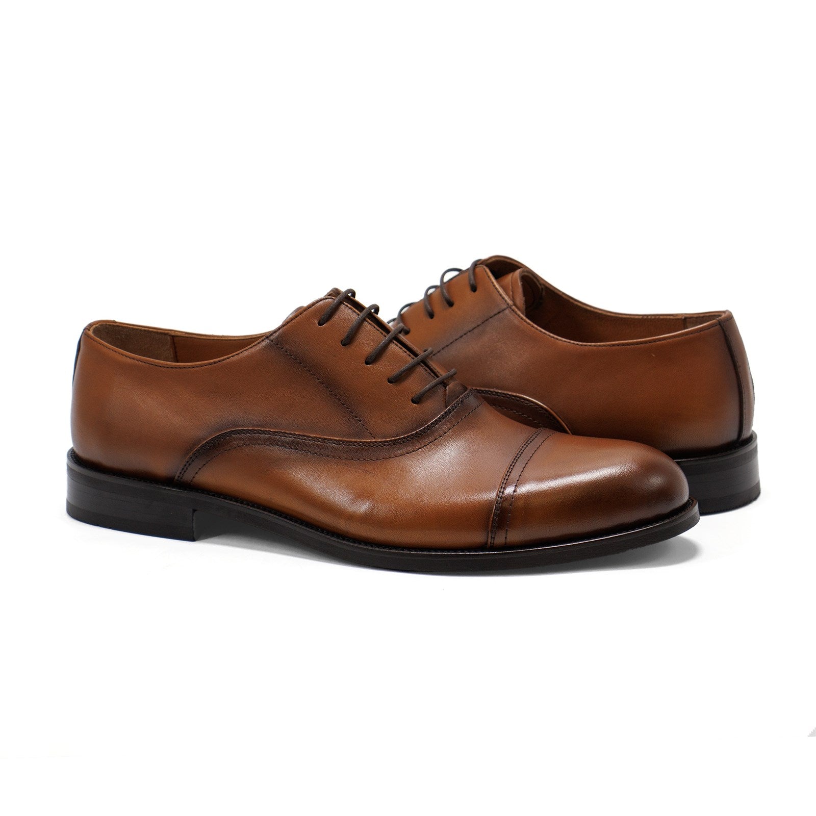 Hakki Men Cinque Leather Oxford Shoes