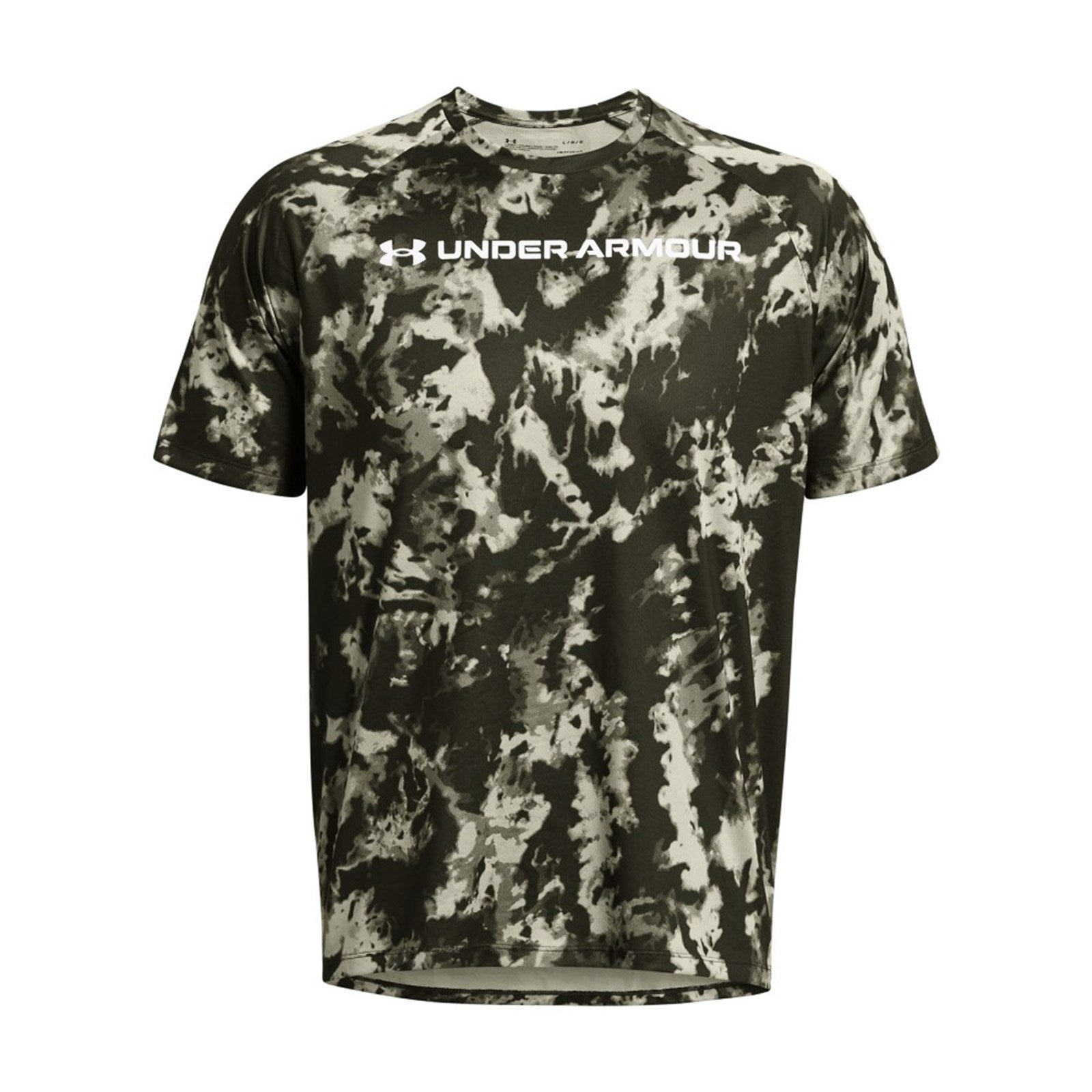 Under Armour Men Tech Abc Camo Tshirt