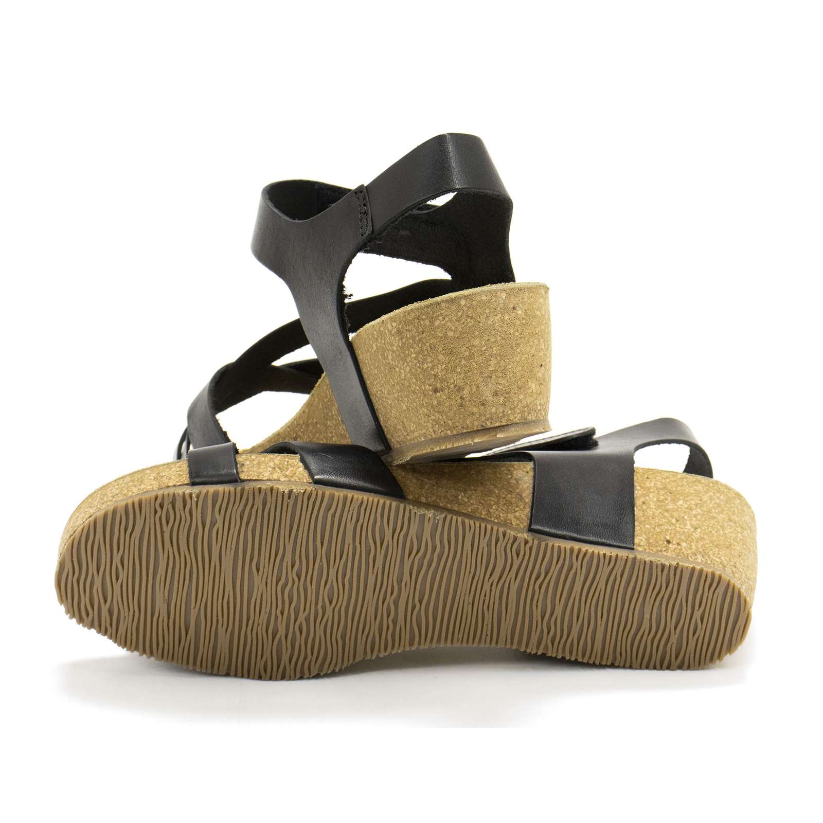 Eric Michael Women Havana Ankle Strap Platform Sandal