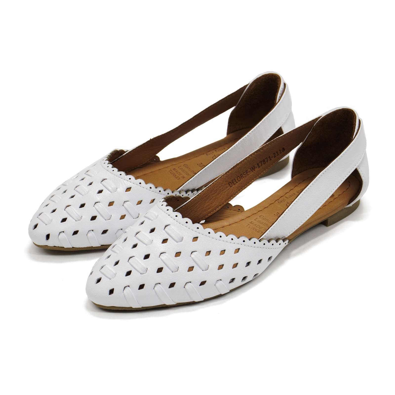 Spring Step Women Delorse Pointed Toe Slip On Flats
