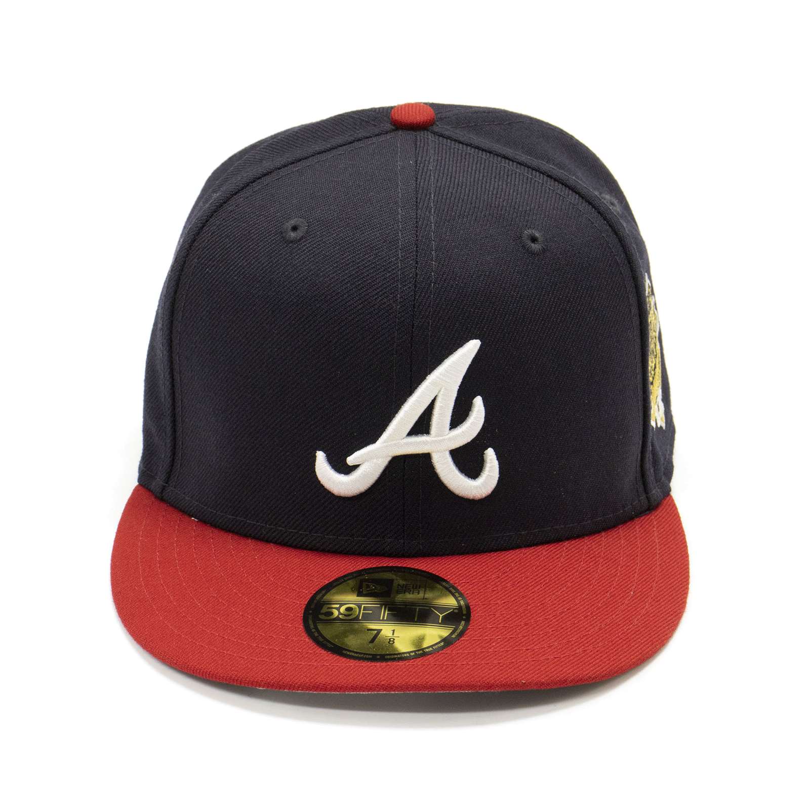 New Era Men Atlanta Braves 1995 World Series Wool 59Fifty Fitted Hat