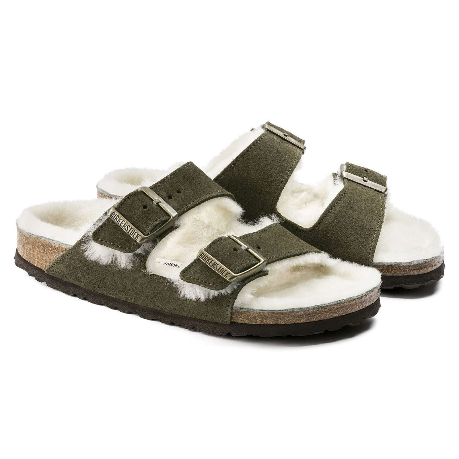 Birkenstock Women Arizona Shearling Sandals