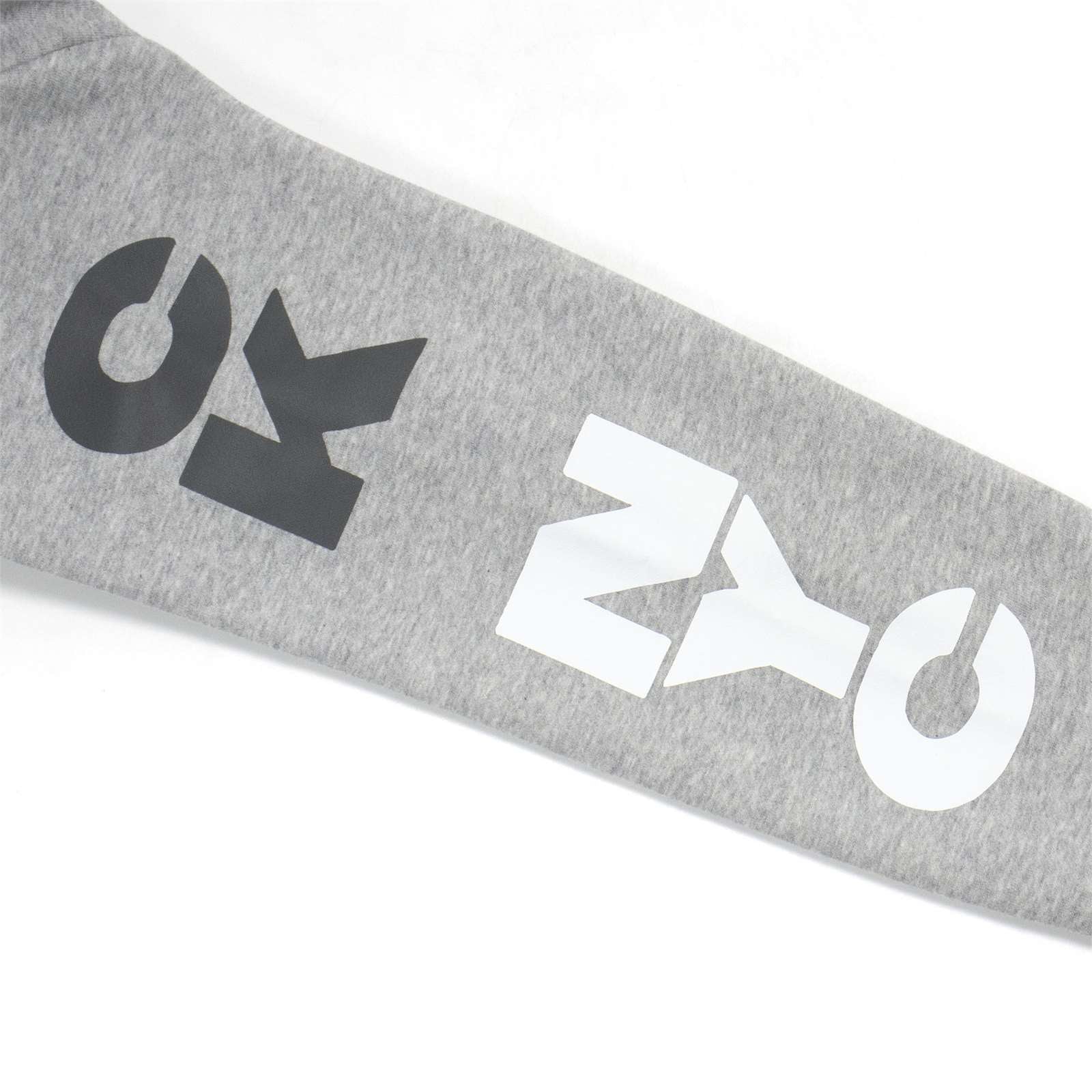 Calvin Klein Men Long Sleeve Nyc Triple Logo Crew Neck Hoodie