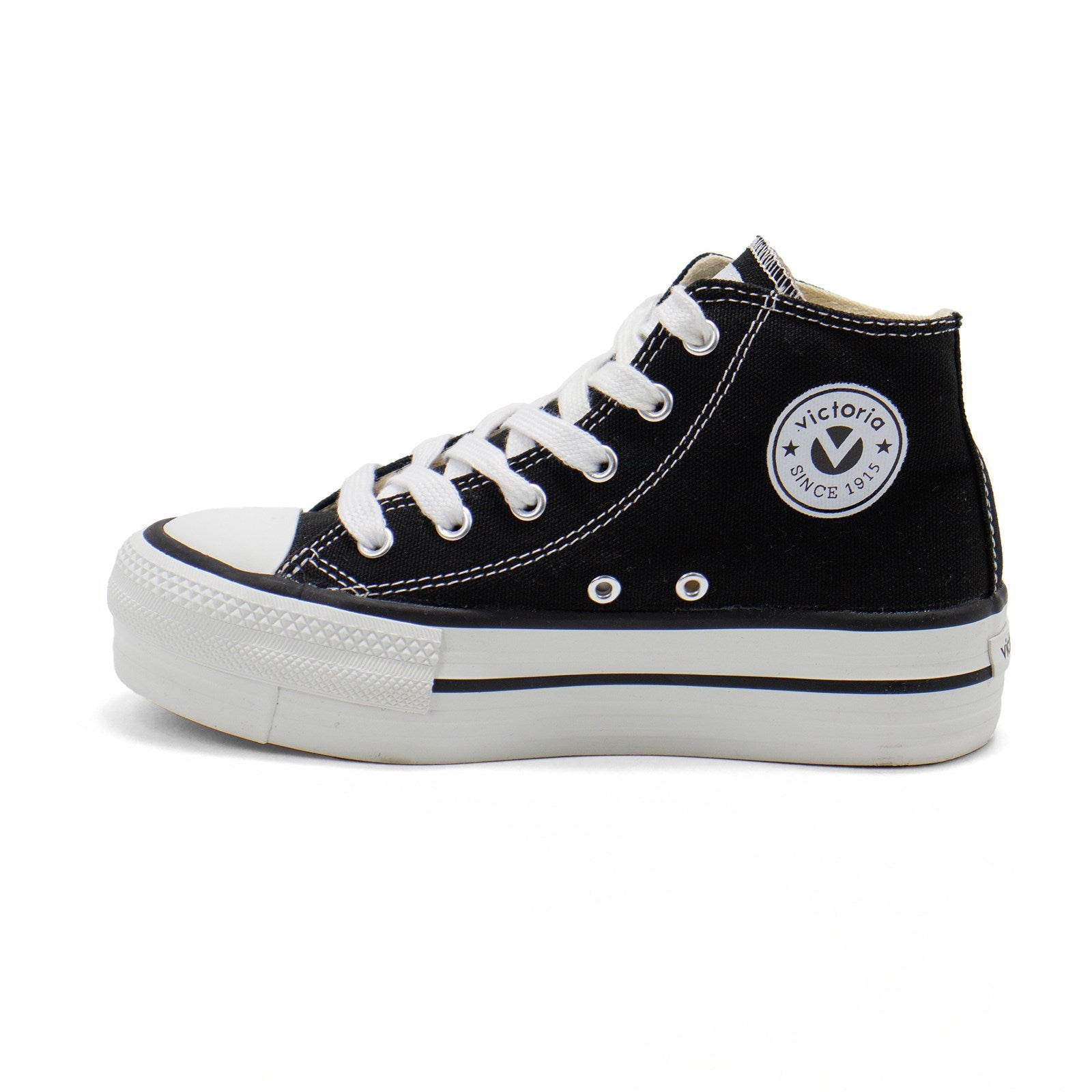 Victoria Girl Tribu Canvas High-Top Platform Trainers