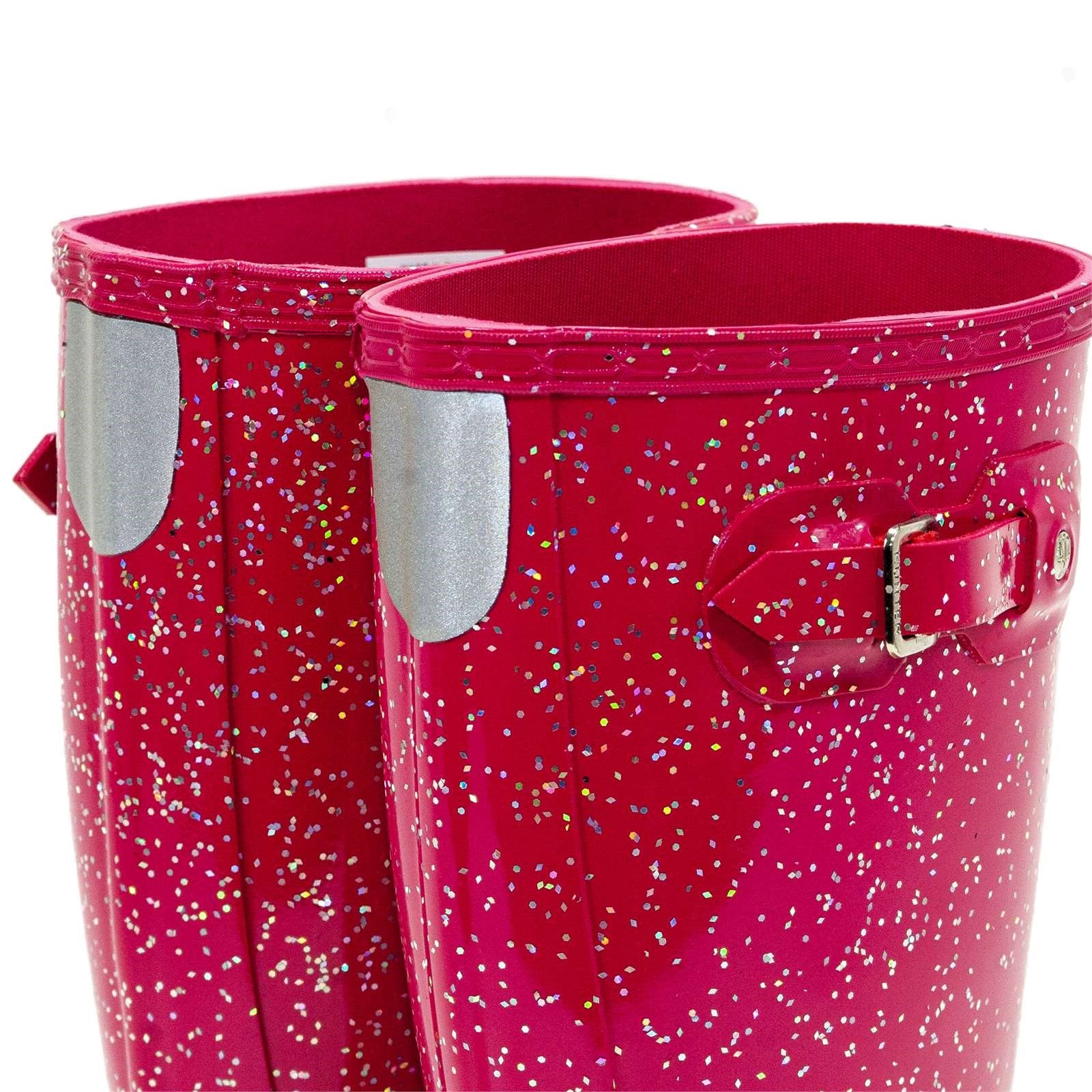 Hunter Boy Big Kids Original Giant Glitter Rain Boots