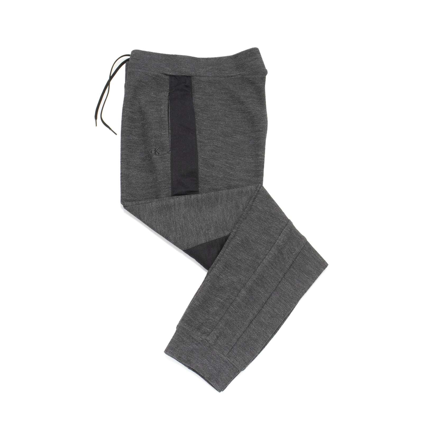 Calvin Klein Men Monogram Embroidery Textile Jogger