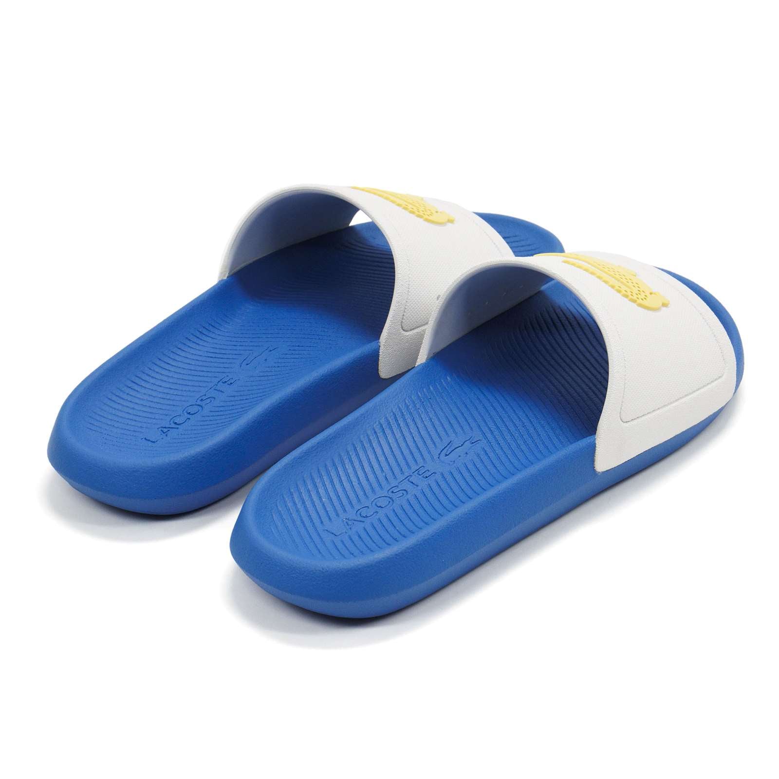 Lacoste Men Croco Slide Sandals