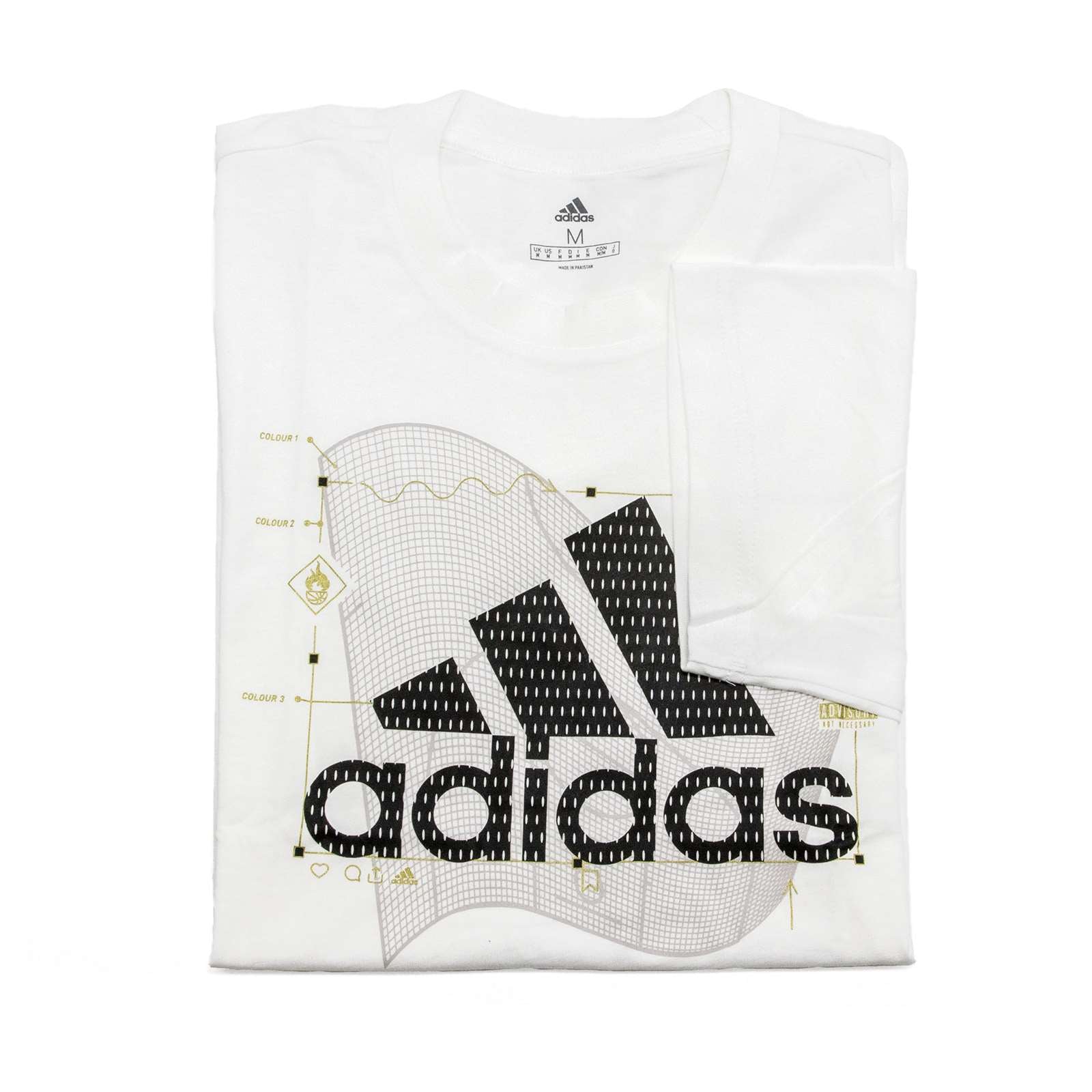 Adidas Men Universal Badge Of Sport Basic Tee