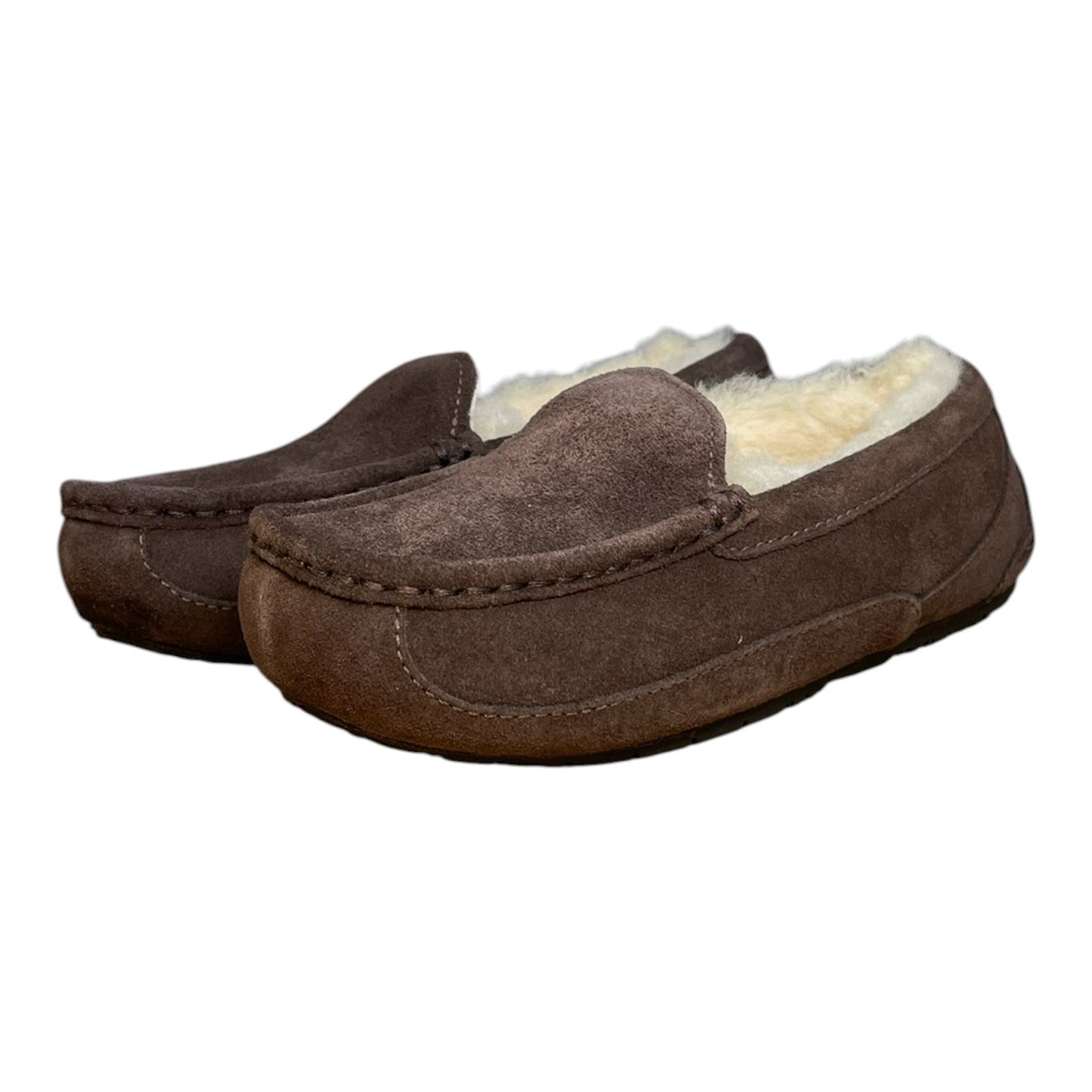 NEW UGG boy\'s ascot slipper shoes in espresso UGG Boy main image 2