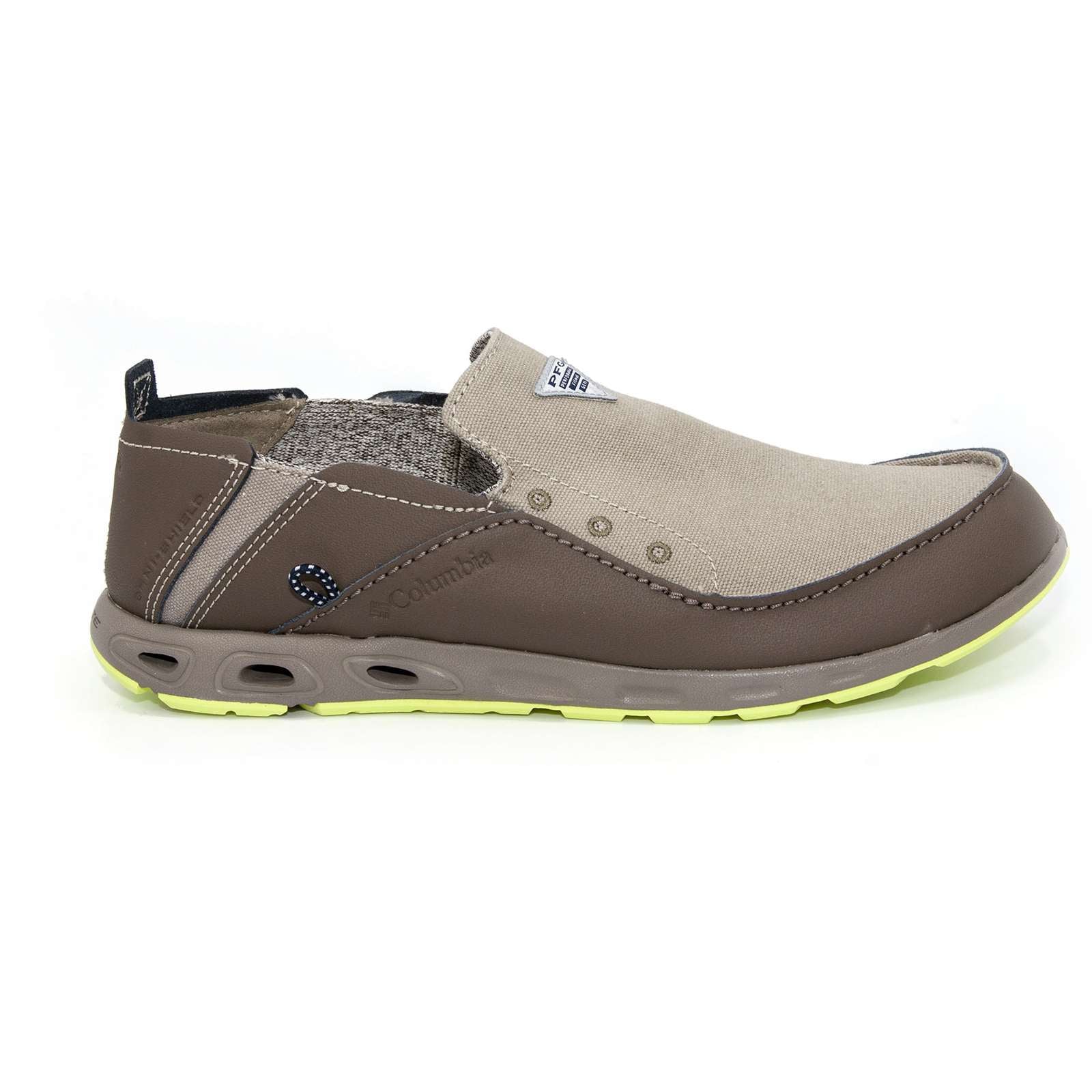Columbia Men Bahama Vent Pfg Print Slip-On Boat Shoe