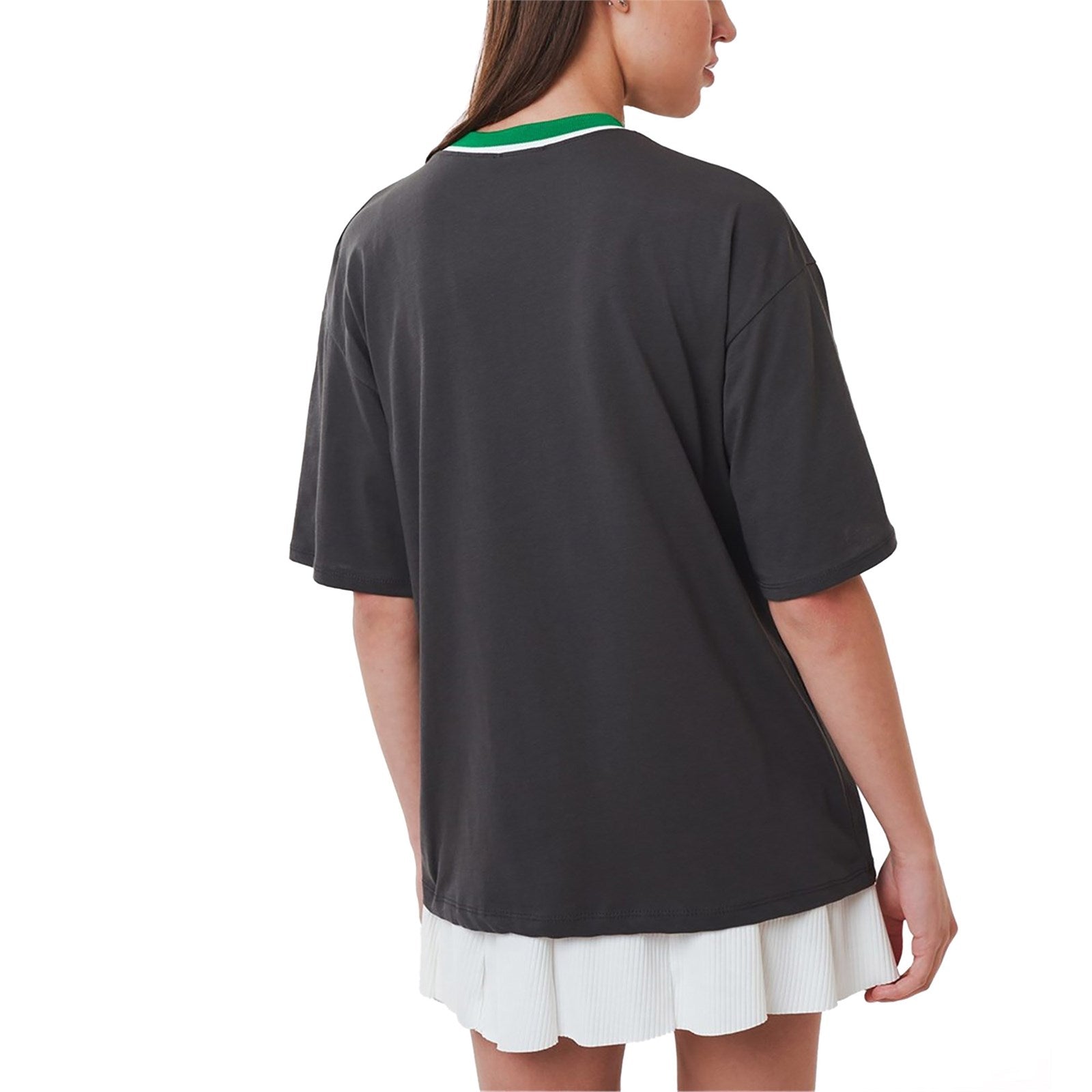 Ambar Women Western Logo Relaxed Fit T-Shirt
