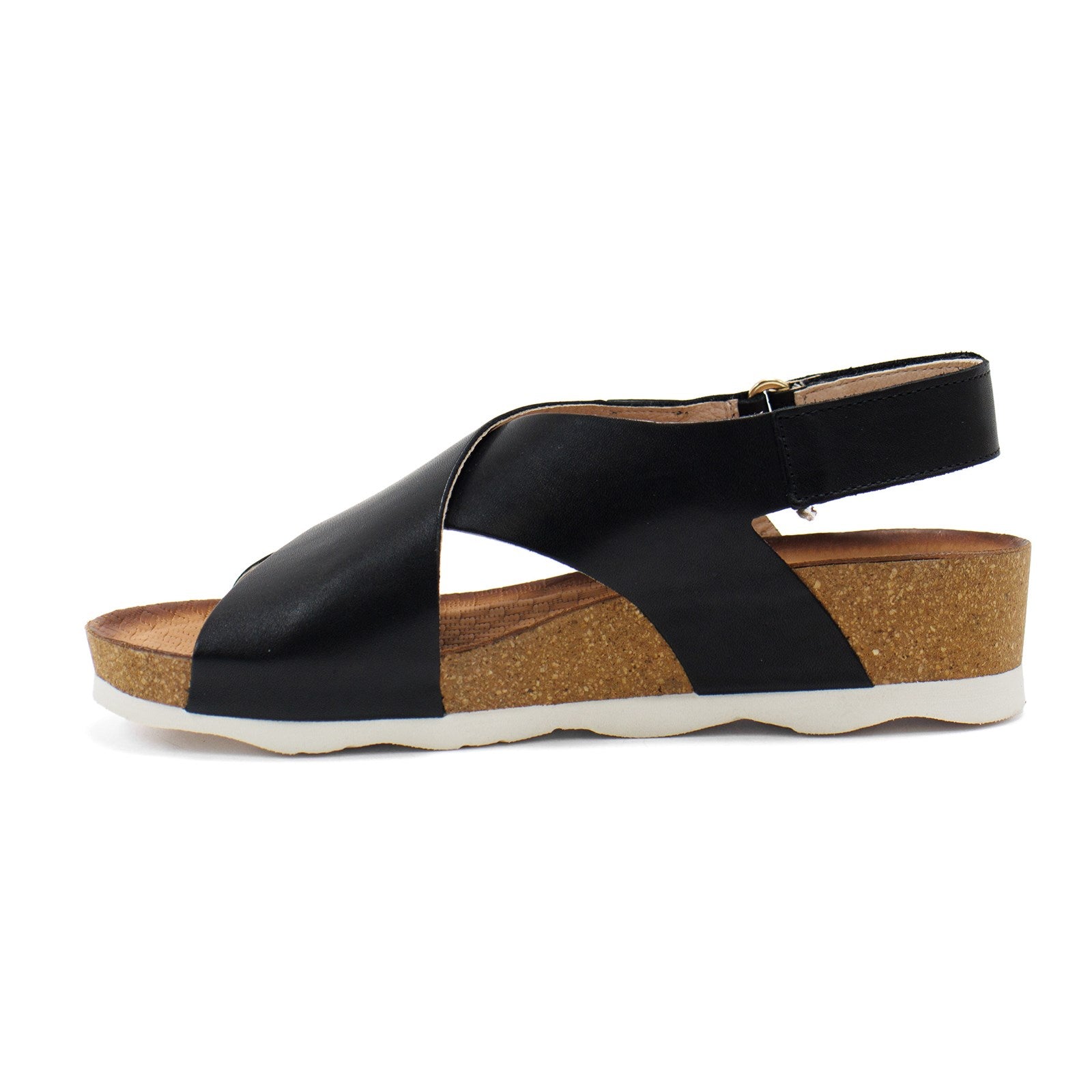 Pikolinos Women Mahon Leather Wedge Sandals