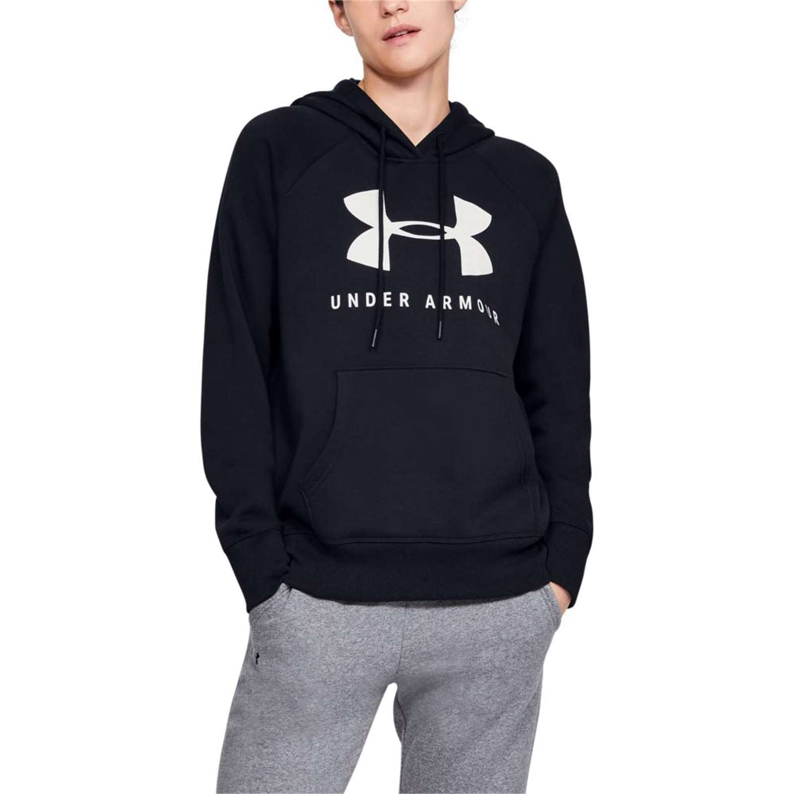 Under Armour Women Rival Fleece Sportstyle Graphic Hoodie