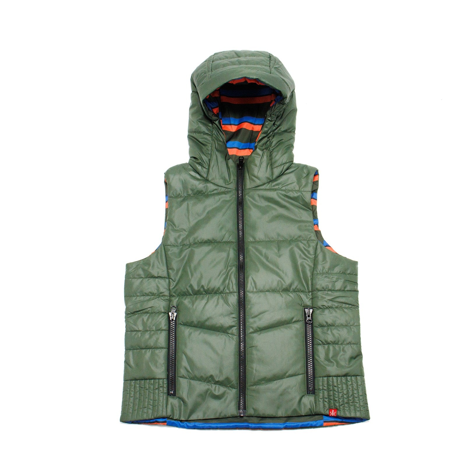 Krimson Klover Women Vesta Reversible Hooded Vest
