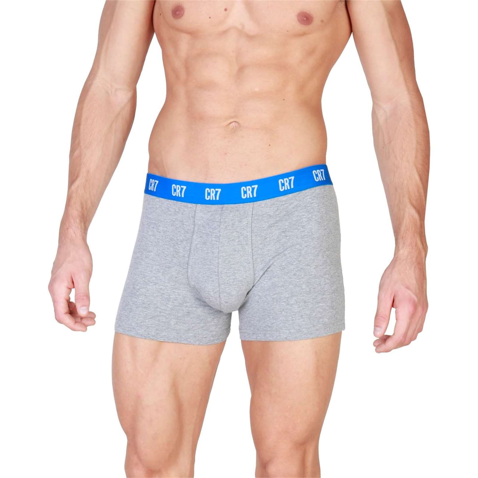 Cr7 Men 3-Pack Trunk Cotton Stretch Boxers