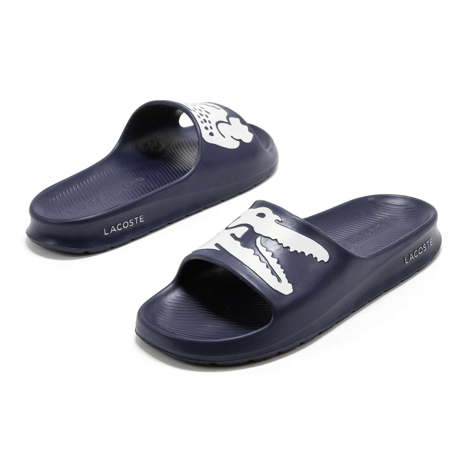 Lacoste Men Croco Slide Sandals