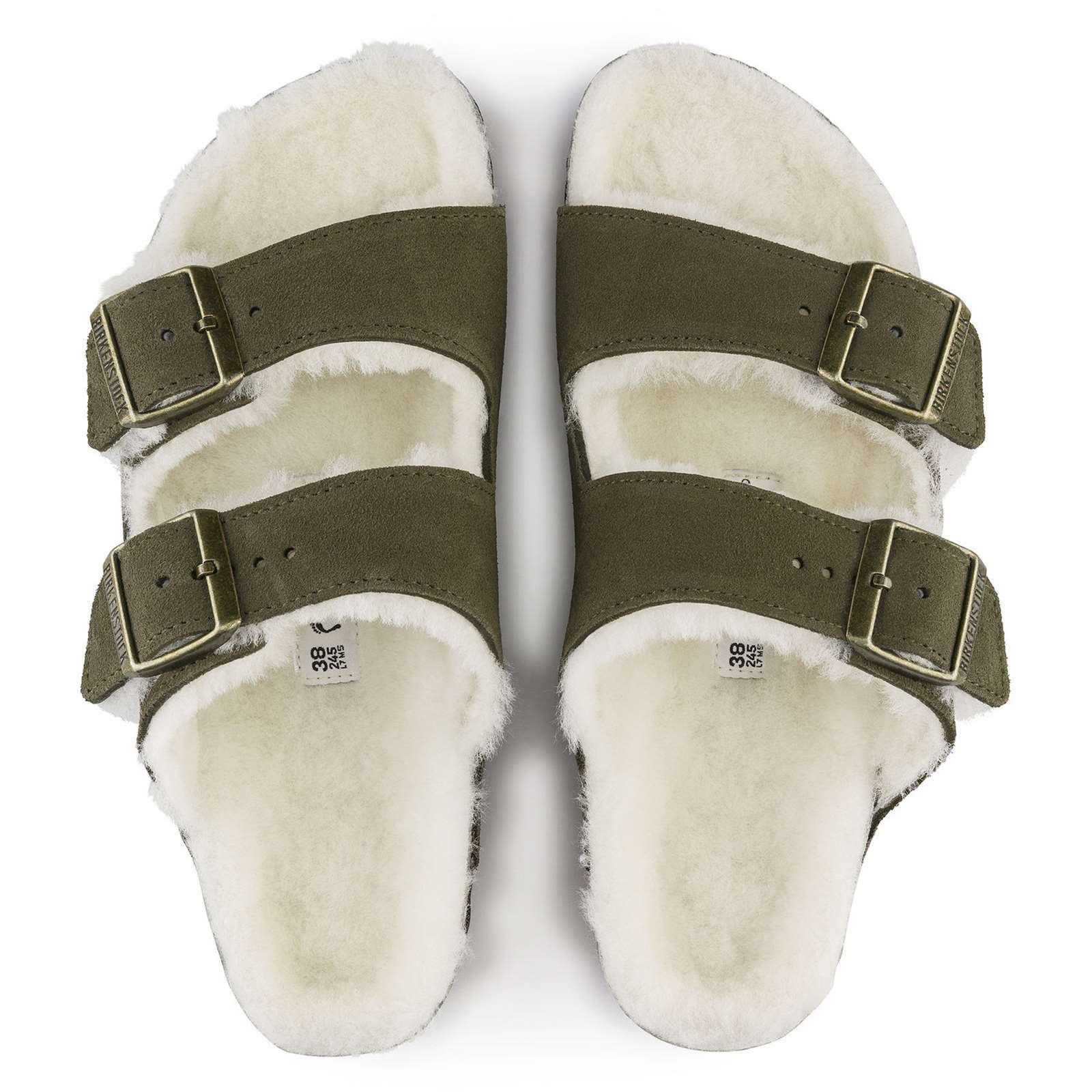 Birkenstock Women Arizona Shearling Sandals