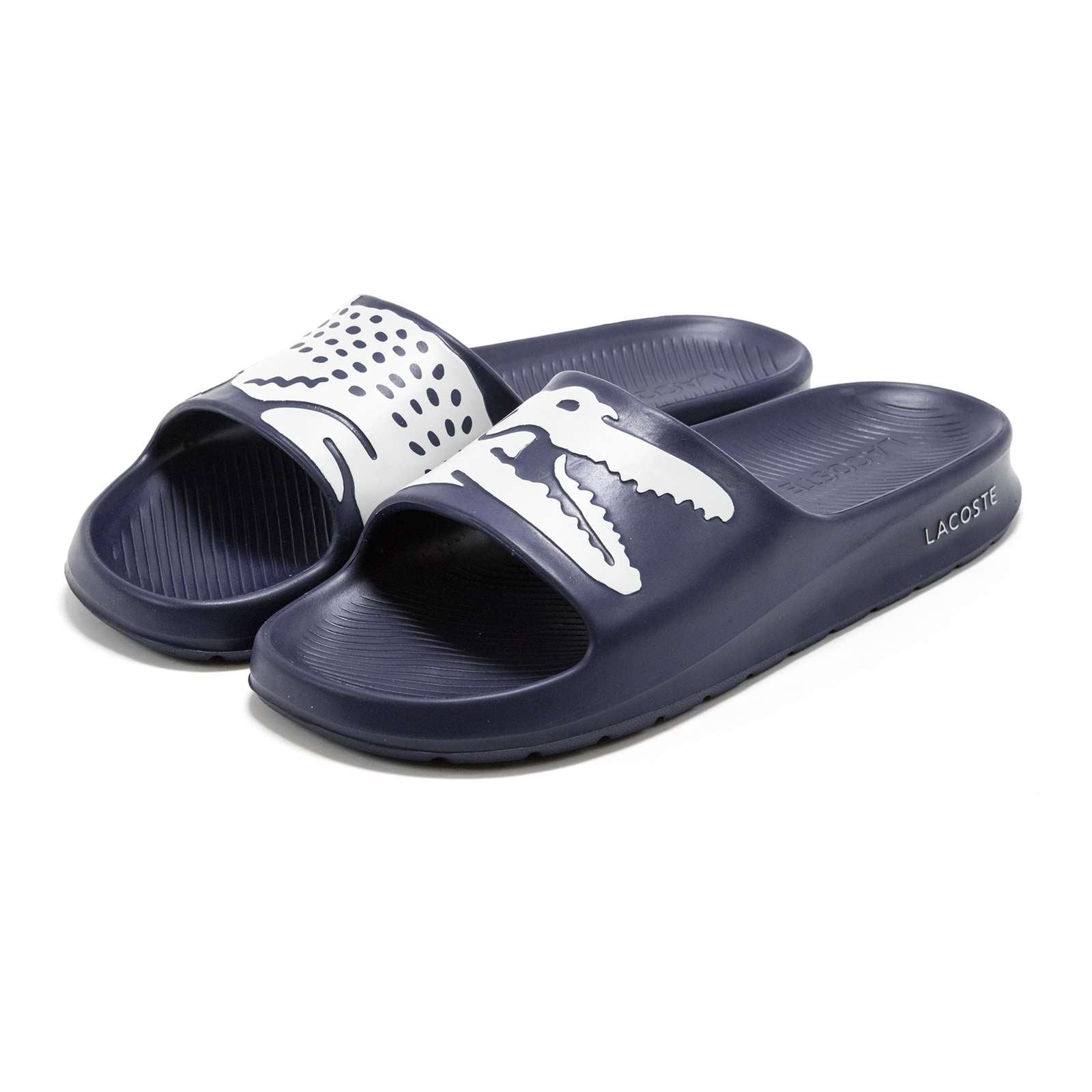 Lacoste Men Croco Slide Sandals