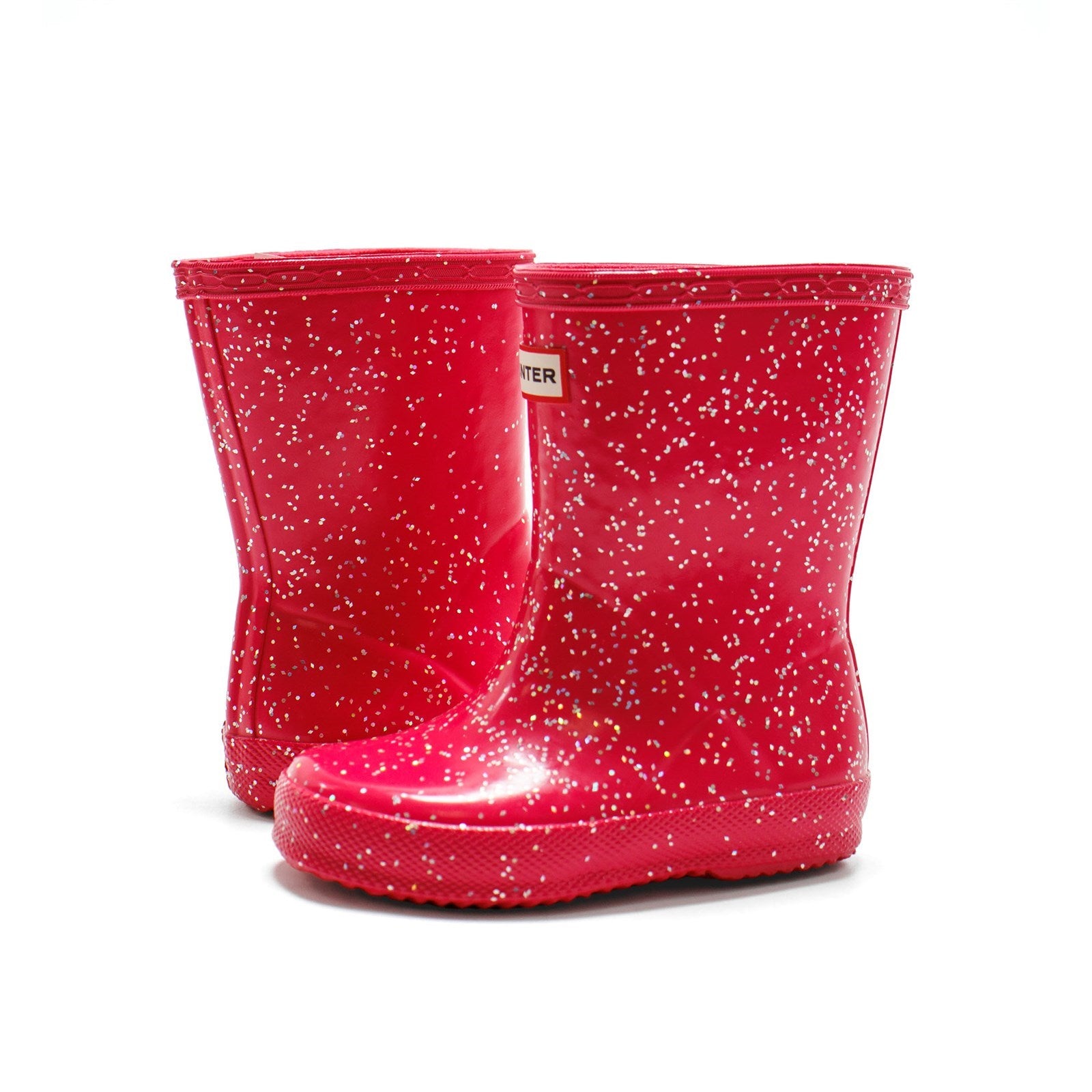 Hunter Toddler Kids First Giant Glitter Rain Boots
