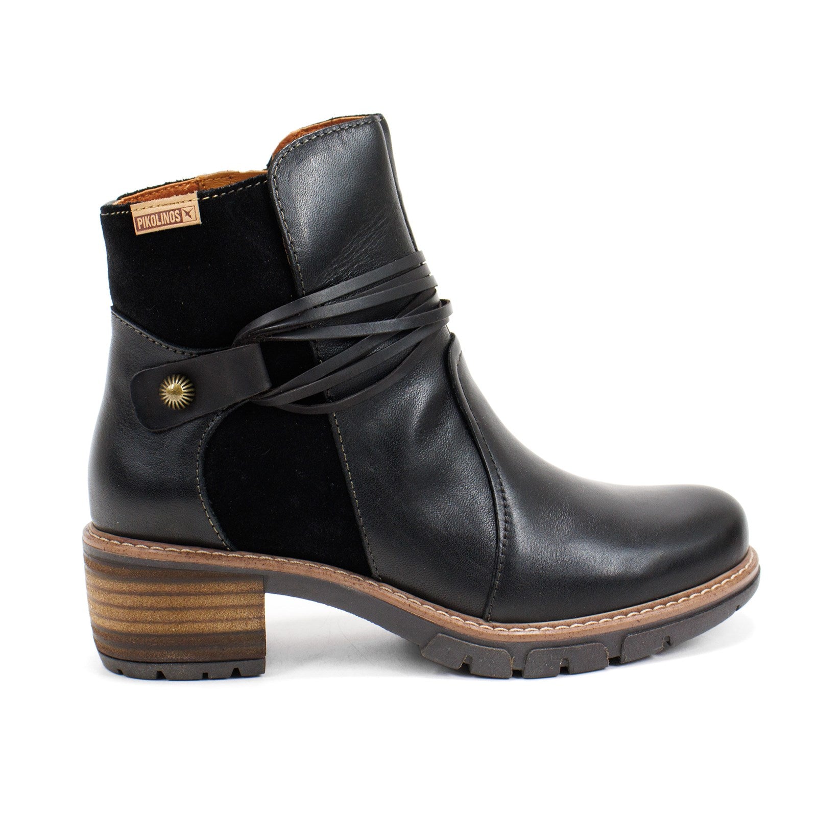 Pikolinos Women San Sebastian Leather Ankle Boots