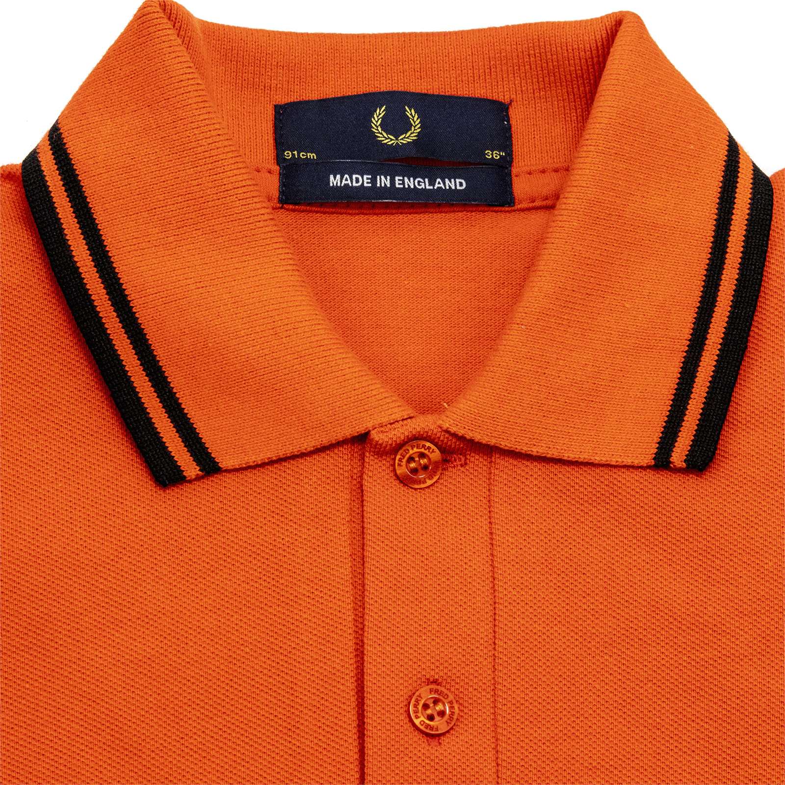 Fred Perry Men Twin Tipped Polo Shirt