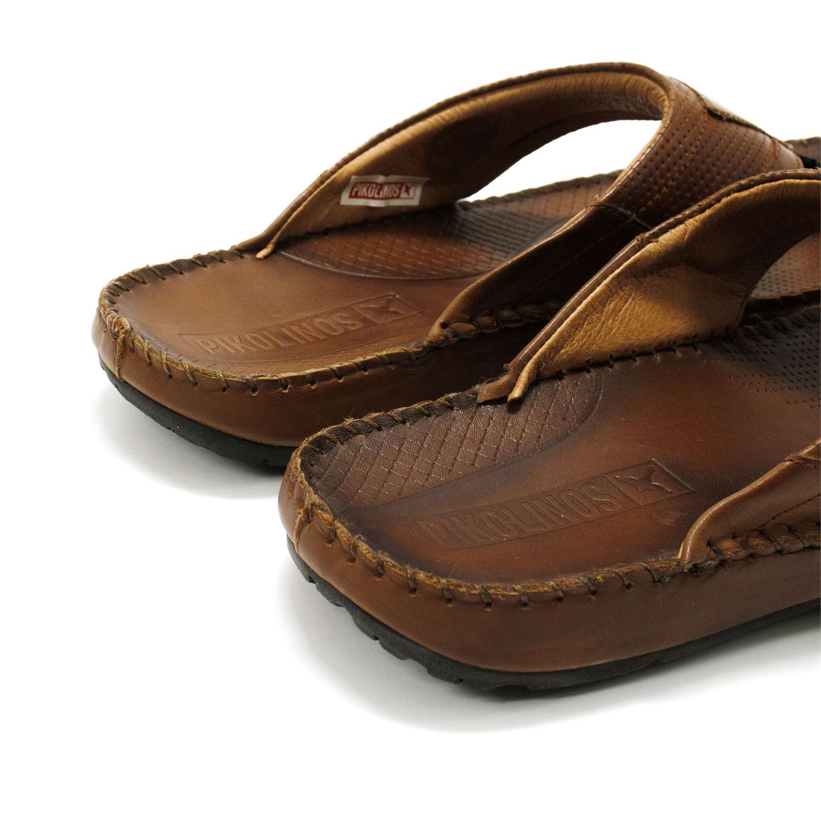 Pikolinos Men Tarifa Leather T-Strap Sandals