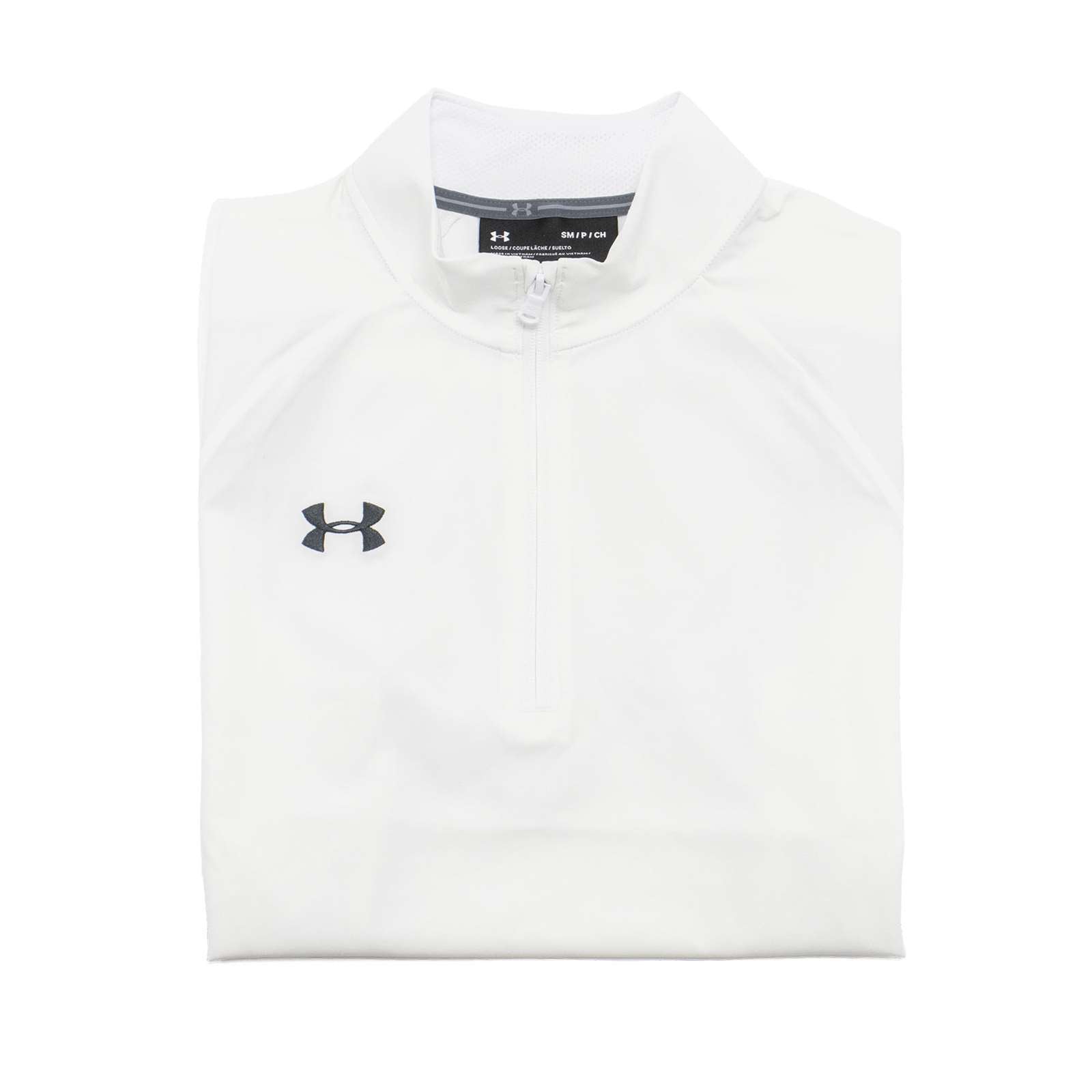 Under Armour Men Squad Coach's Short Sleeve Quarter Zip Shirt