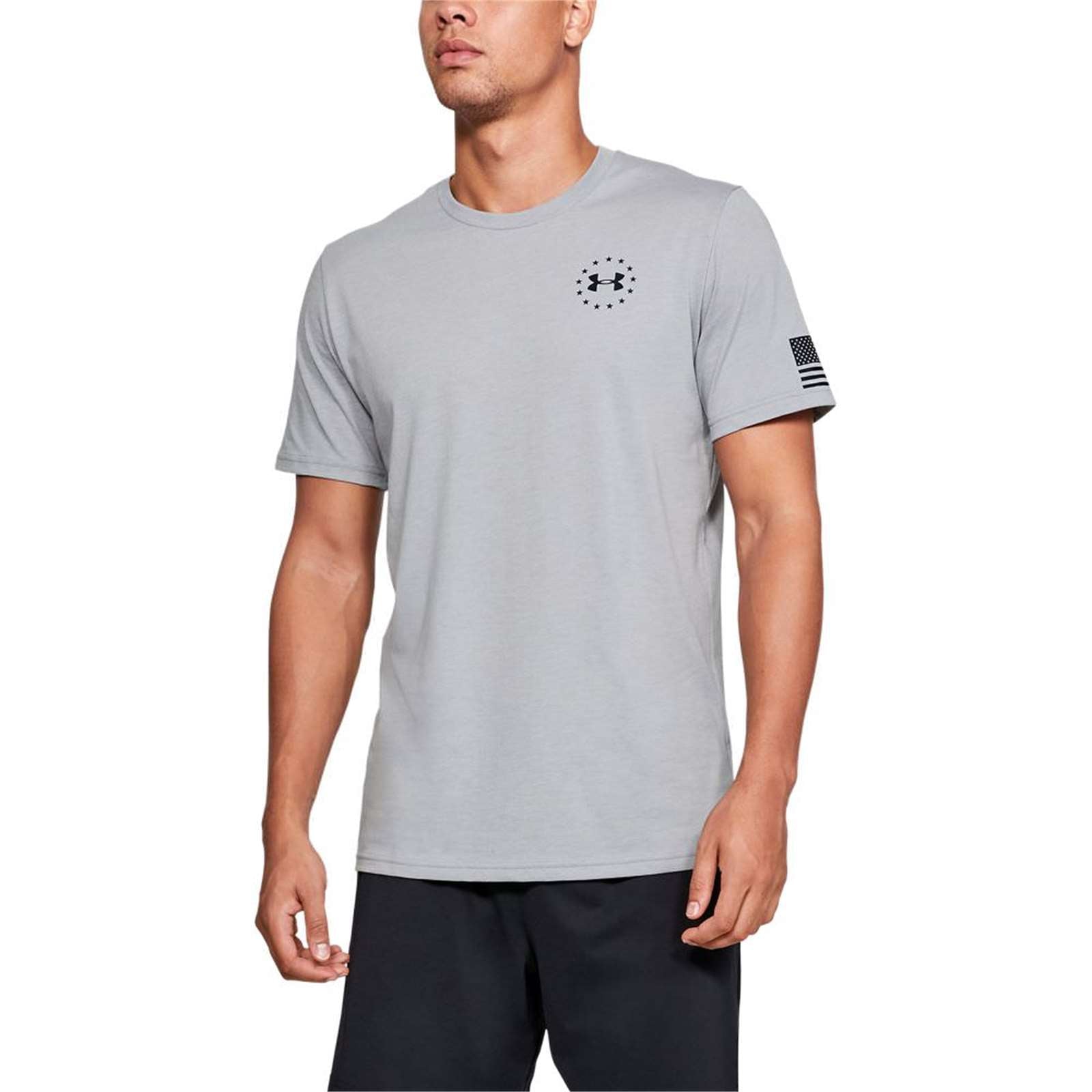 Under Armour Men Freedom Flag Tactical Graphic T-Shirt