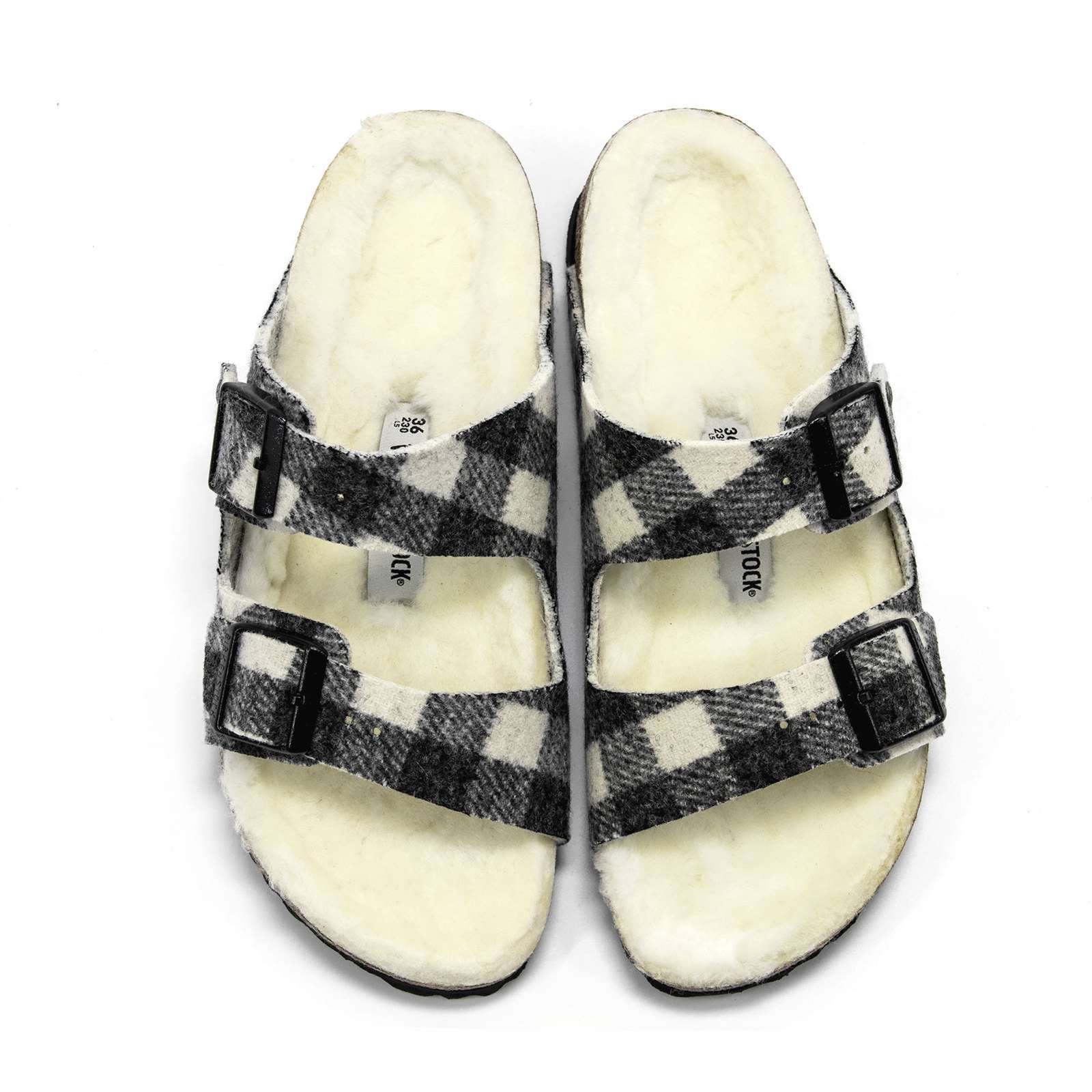 Birkenstock Men Arizona Rivet Wool Felt Sandals
