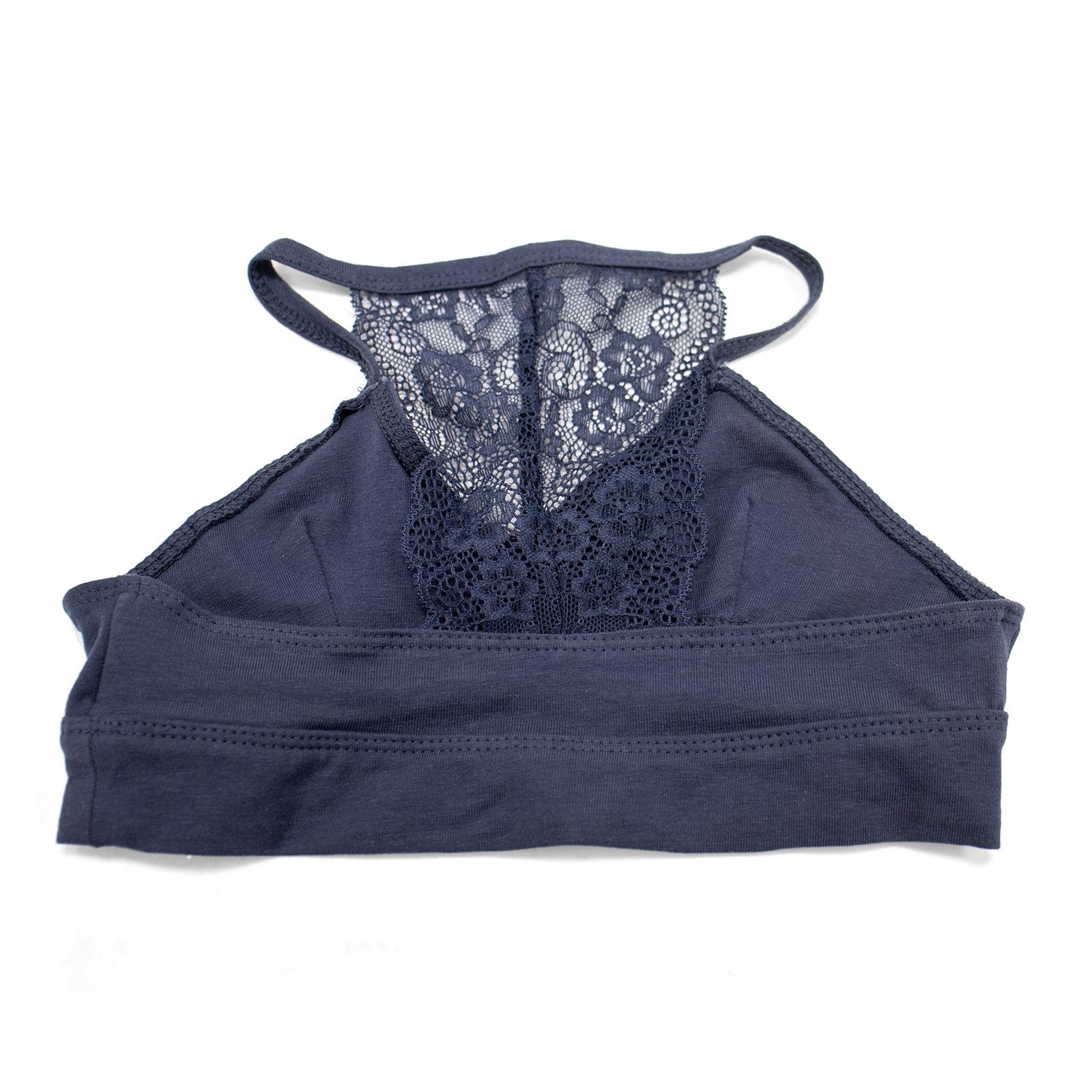 Maidenform Girl Seamless Lace Racerback Ruched Crop Bralette