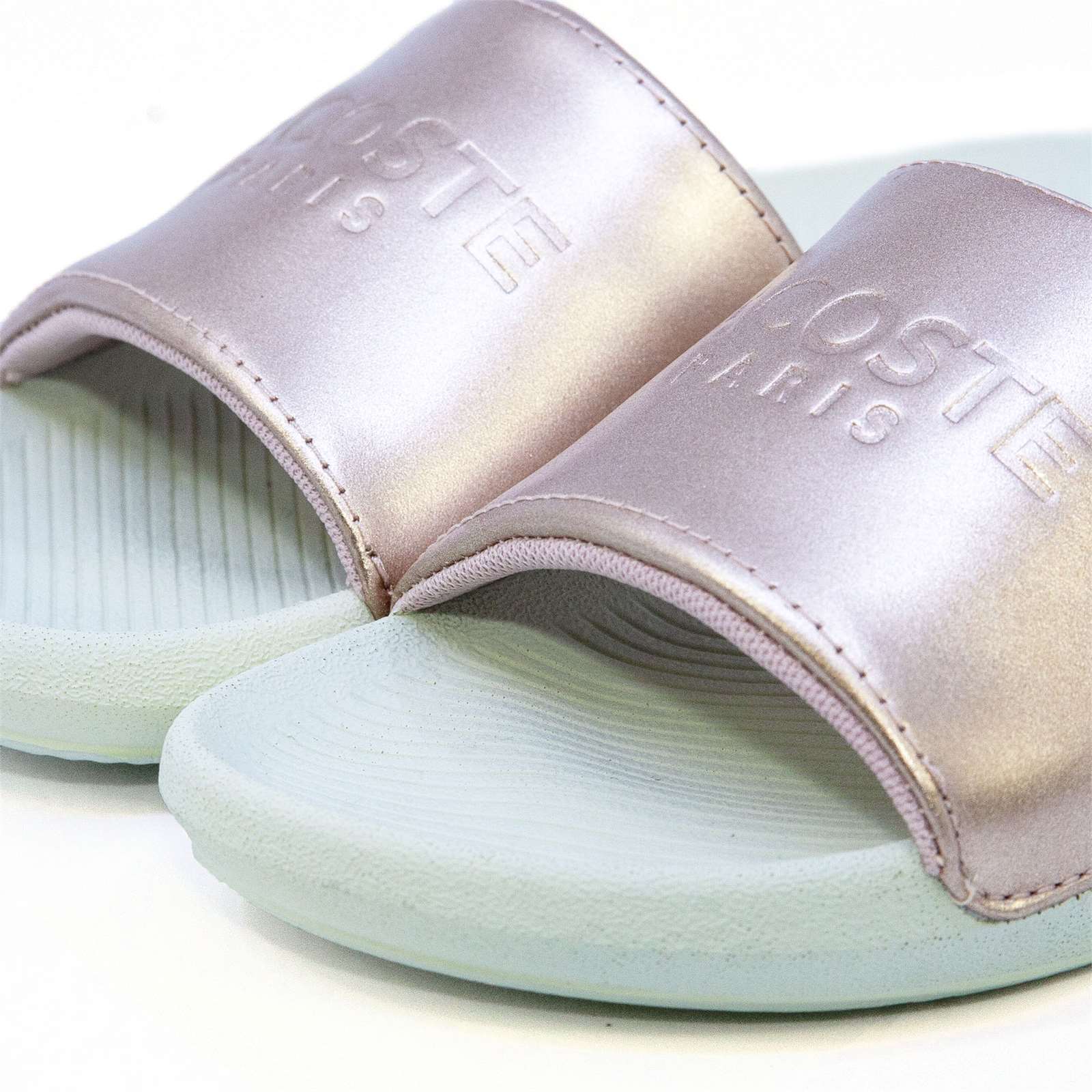 Lacoste Women Croco Slide Sandals