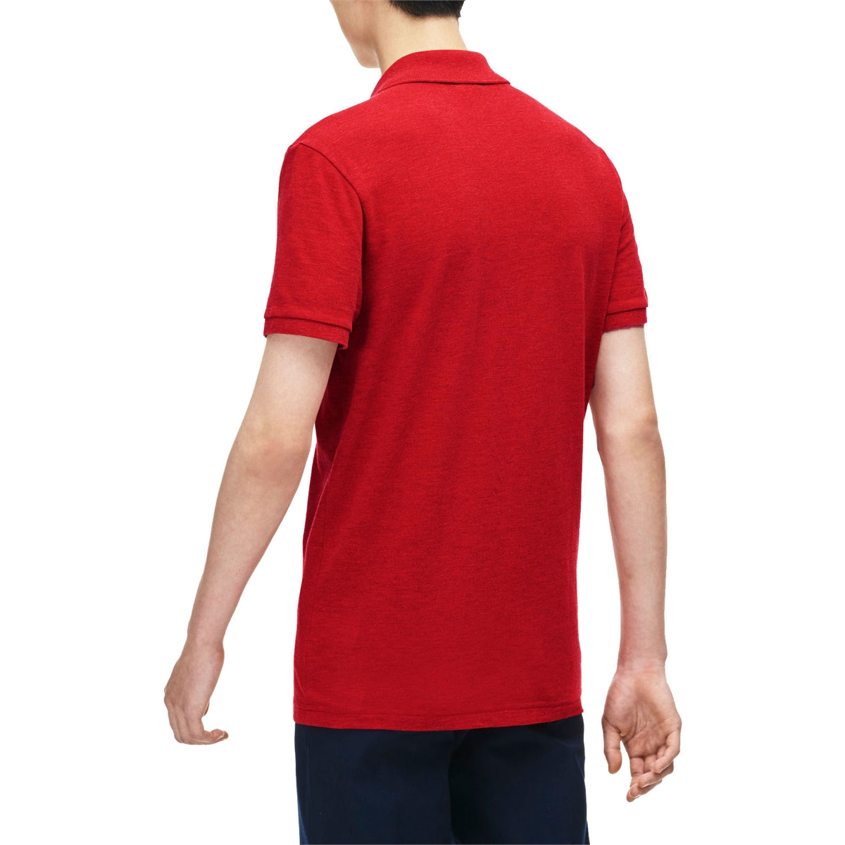 Lacoste Men Short Sleeve Garment Dyed Vintage Slim Polo
