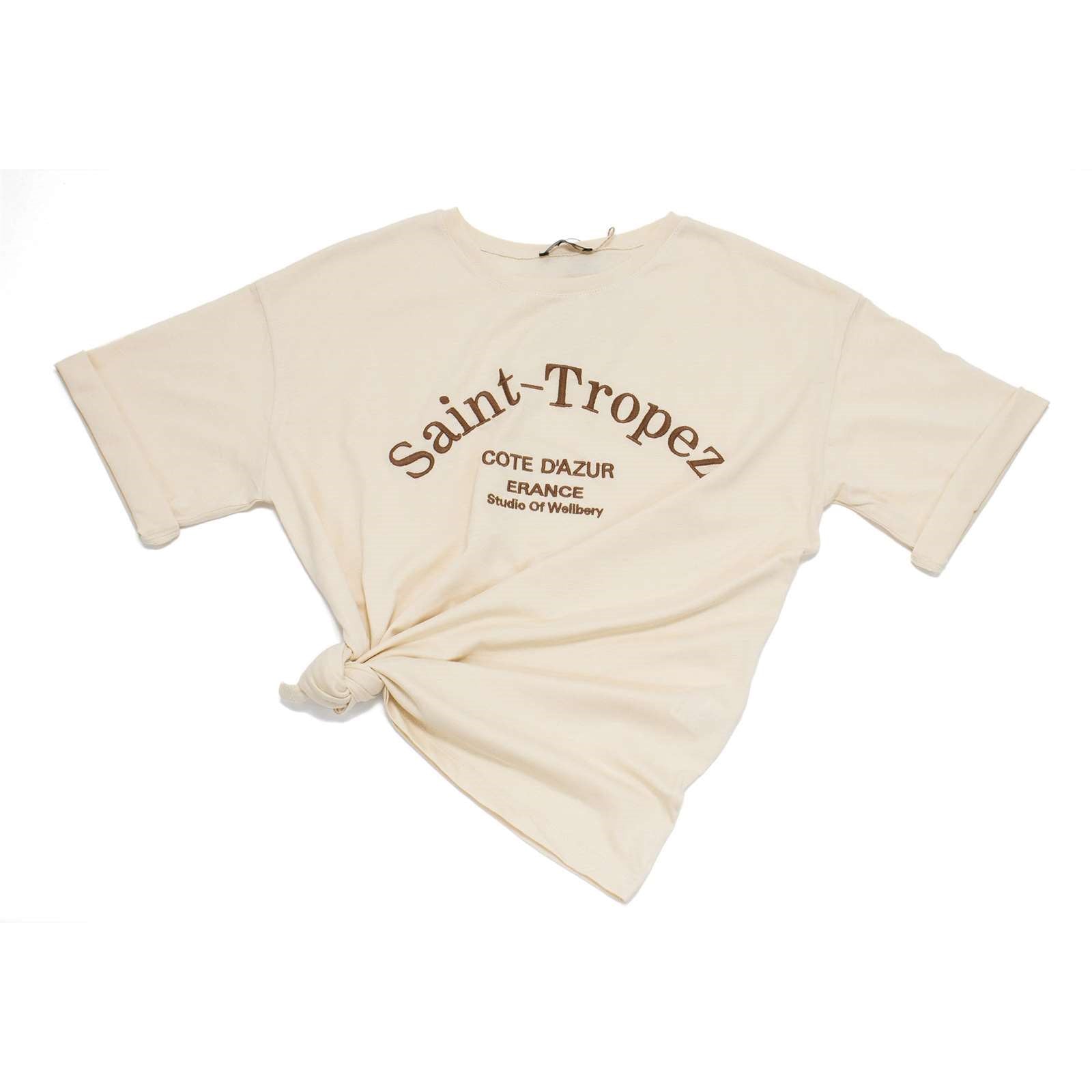 Ambar Women St Tropez Printed Tshirt