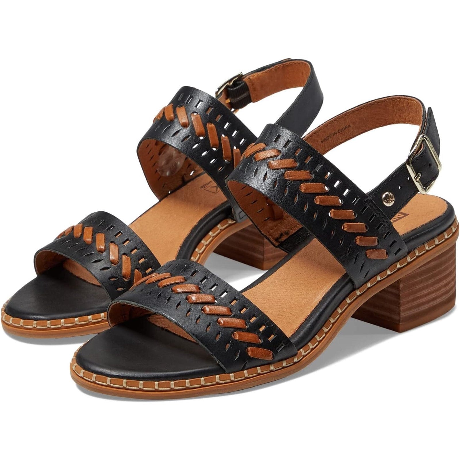 Pikolinos Women Blanes Slingback Heeled Sandal