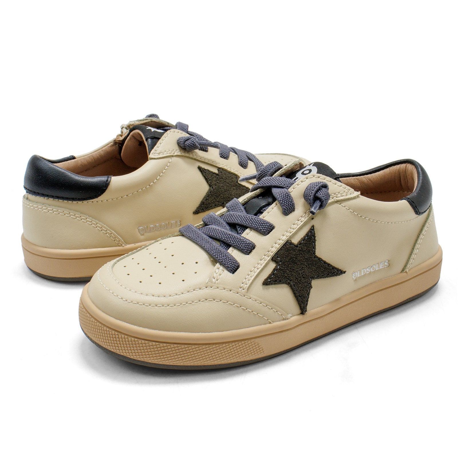 Old Soles Boy Platinum Runner Low Top Sneaker