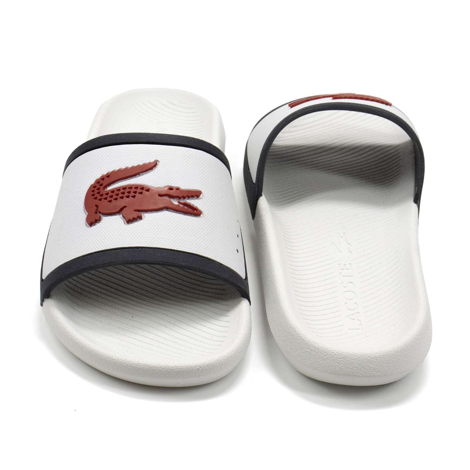 Lacoste Women Croco Slide Sandals