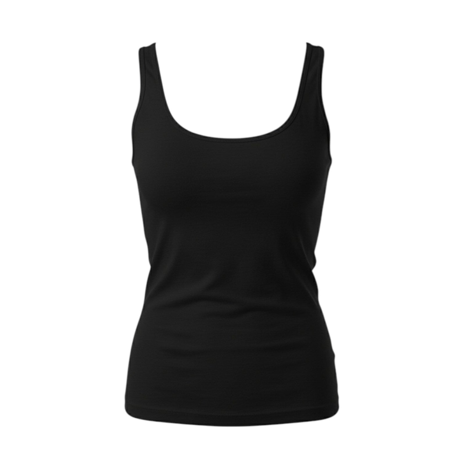 Ambar Women Basic Plain Top With Thick Straps