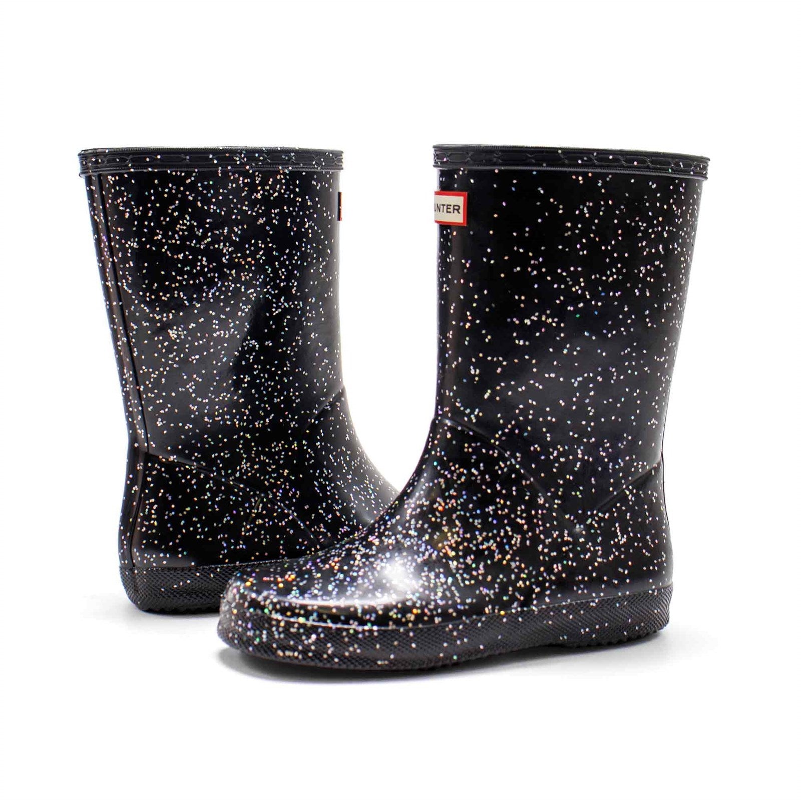 Hunter Toddler Kids First Giant Glitter Rain Boots