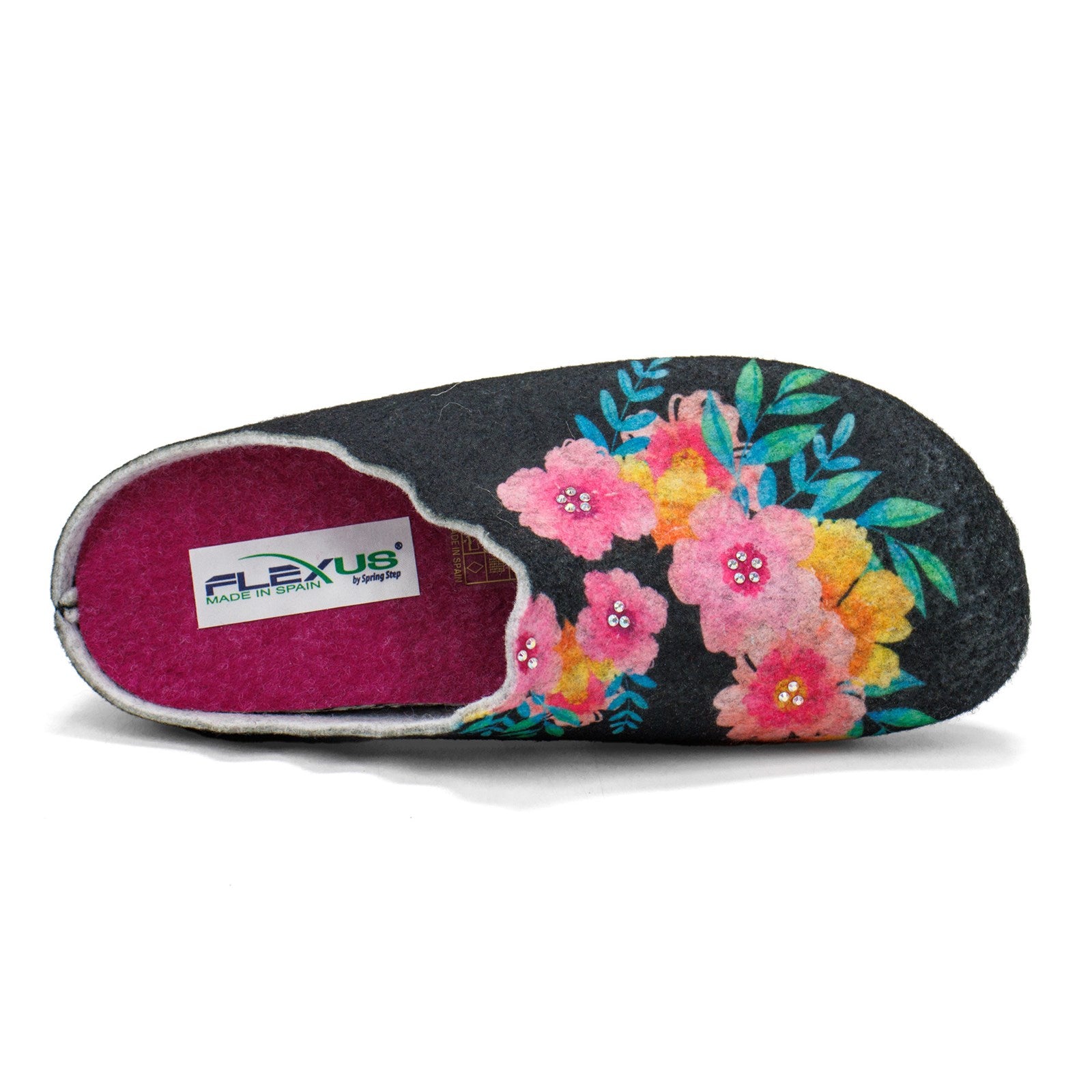 Flexus Women Sugarskull Wool Slippers